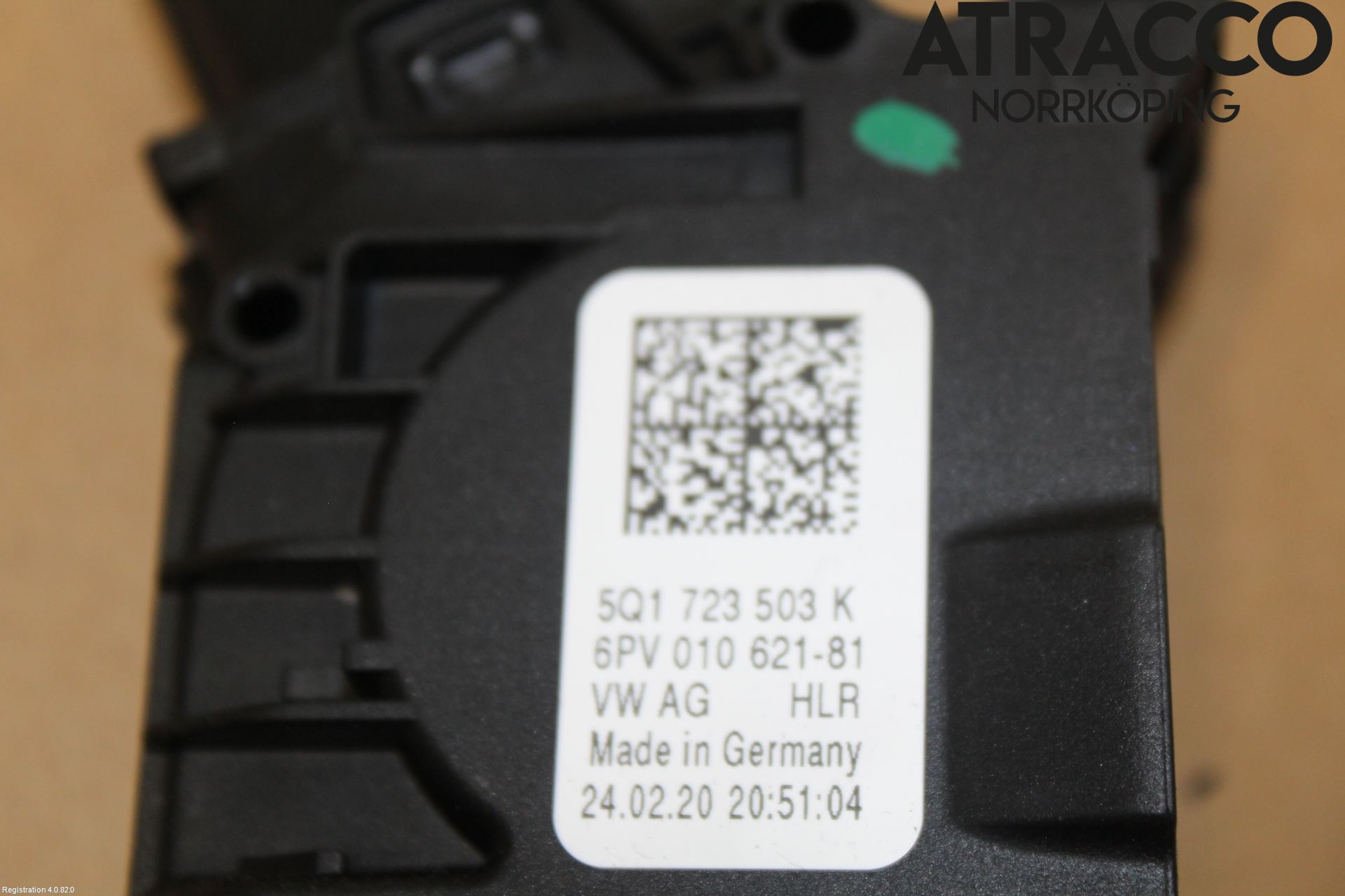 Volkswagen VW GOLF / E-GOLF VII 13-20 Gaspedal