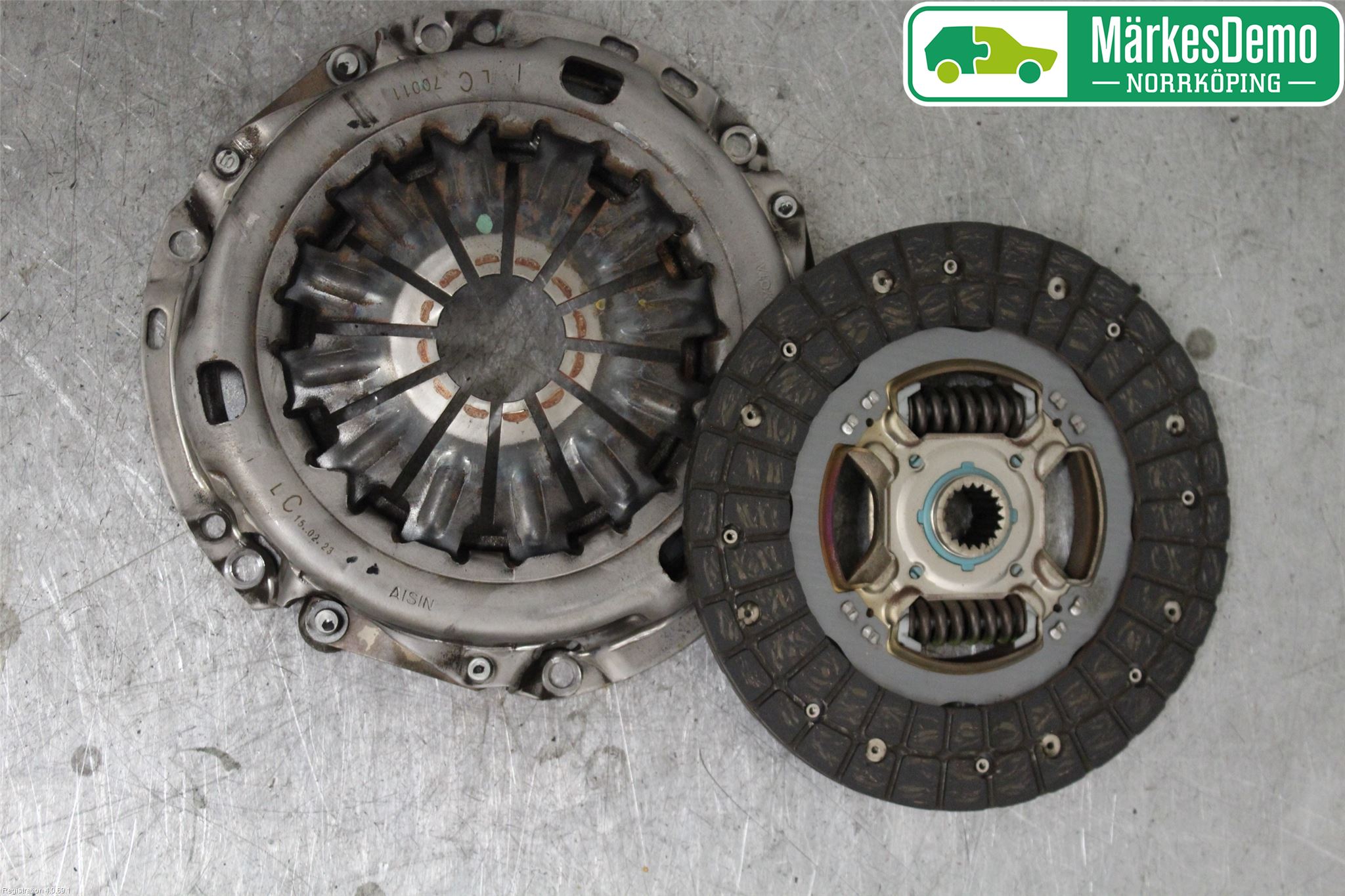 Toyota AYGO 15-21 Koppling Tryckplatta