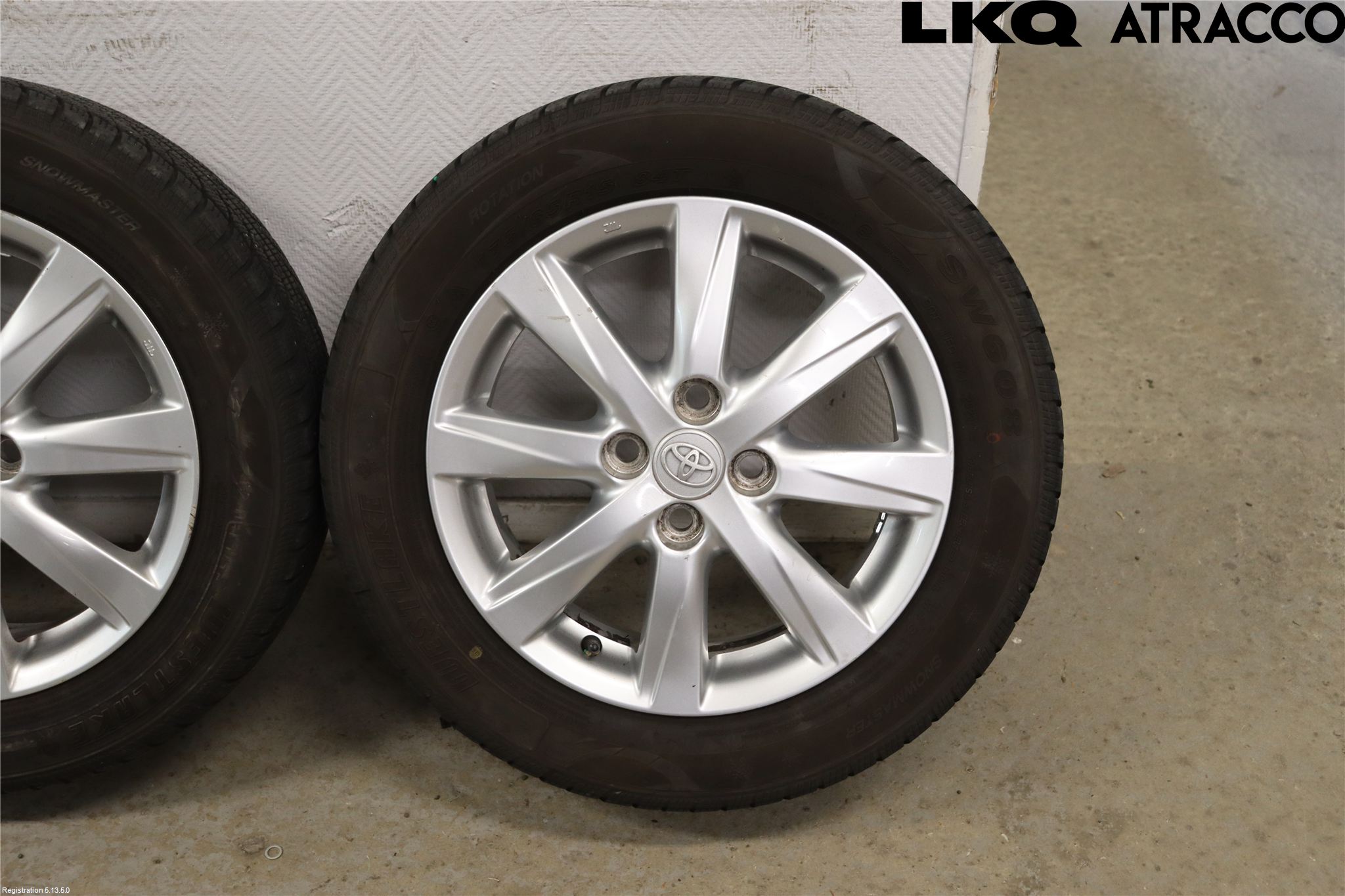 Toyota YARIS XP130 12-14 Vinterdäck Alumfälg 4St