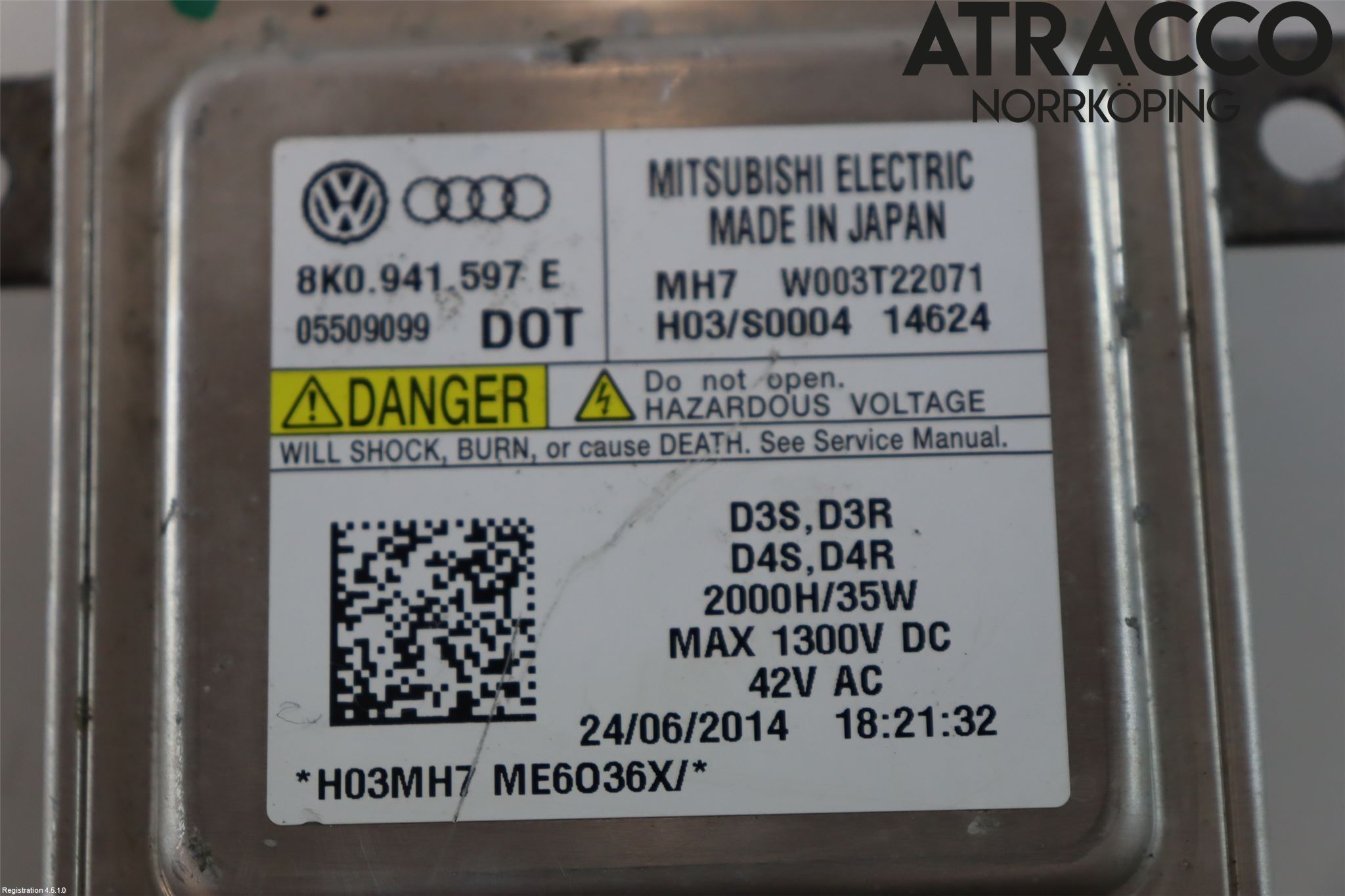 Audi A6/S6 4G 11-18 Styrenhet Strålkastare