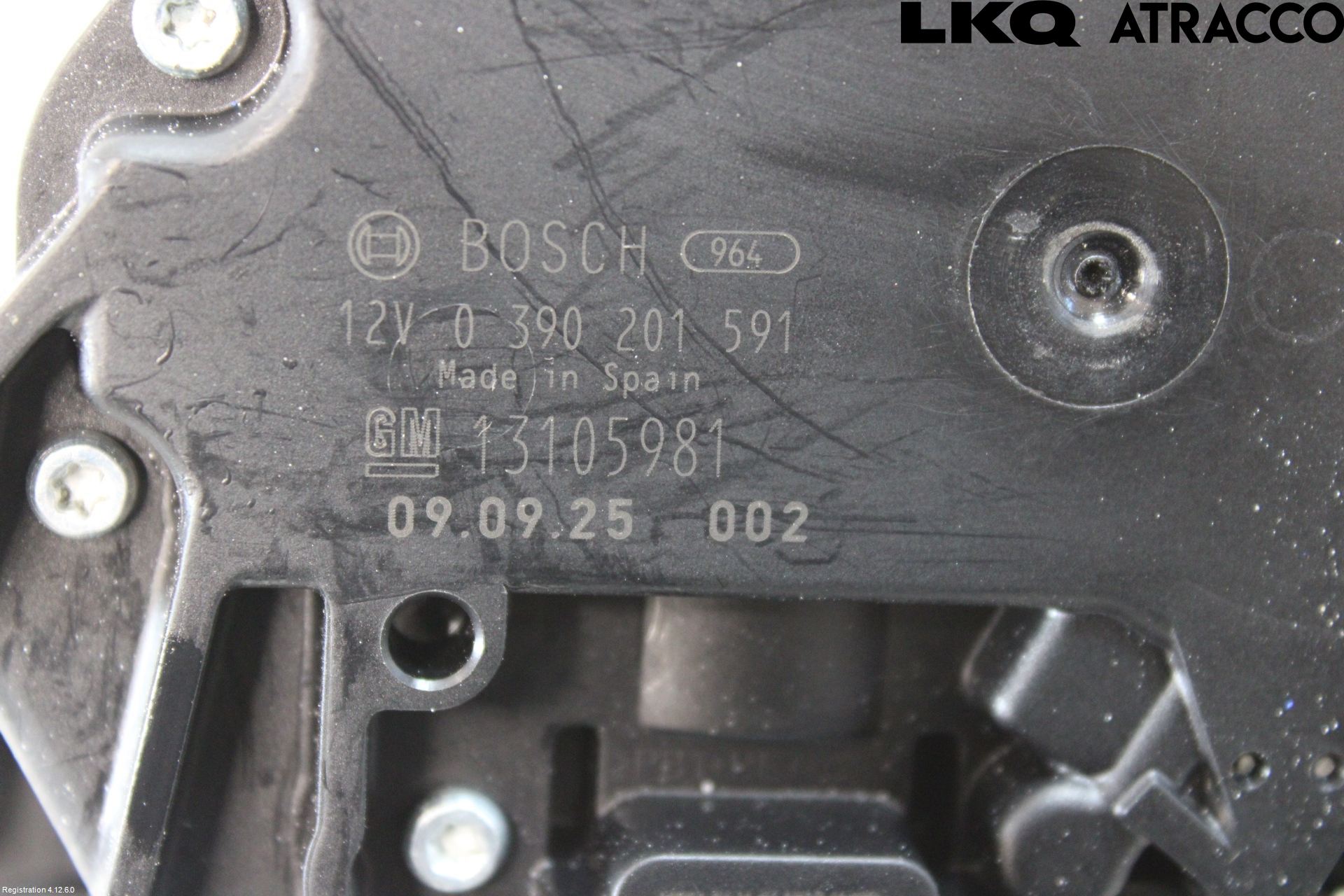 Opel ASTRA H 04-12 Torkarmotor Baklucka