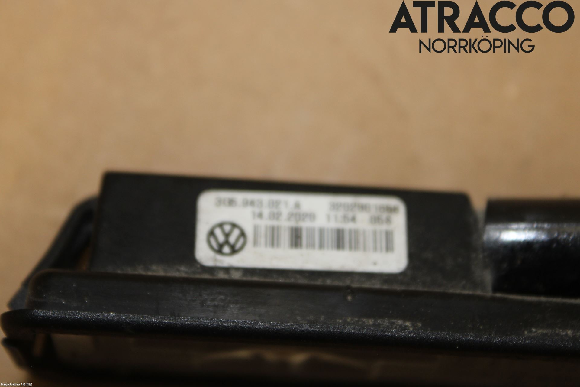 Volkswagen VW GOLF / E-GOLF VII 13-20 Skylt Belysning