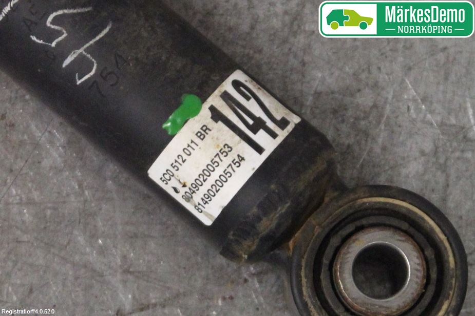 Volkswagen VW BEETLE 12- Stötdämpare Bak