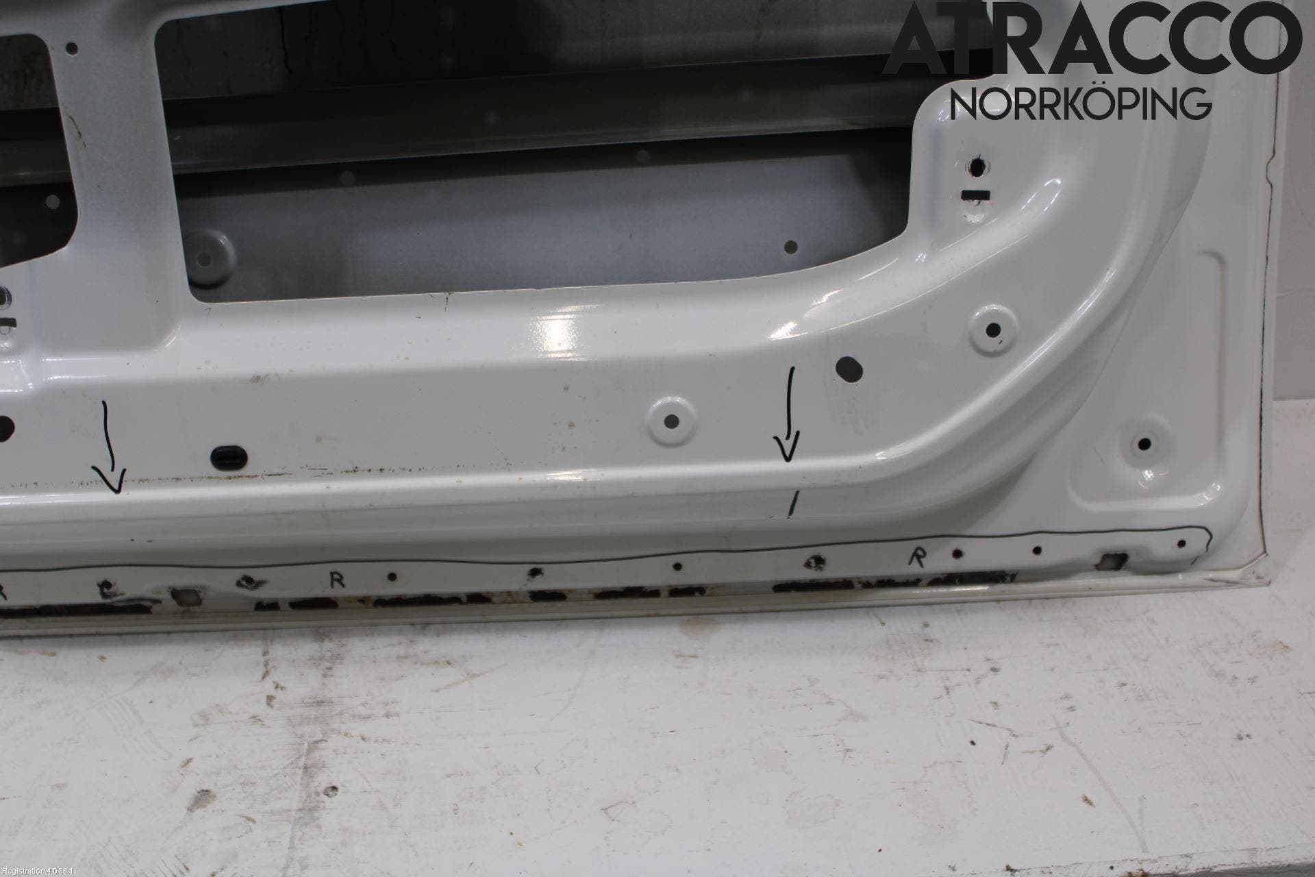 Peugeot EXPERT 07-14 Dörr Fram Höger