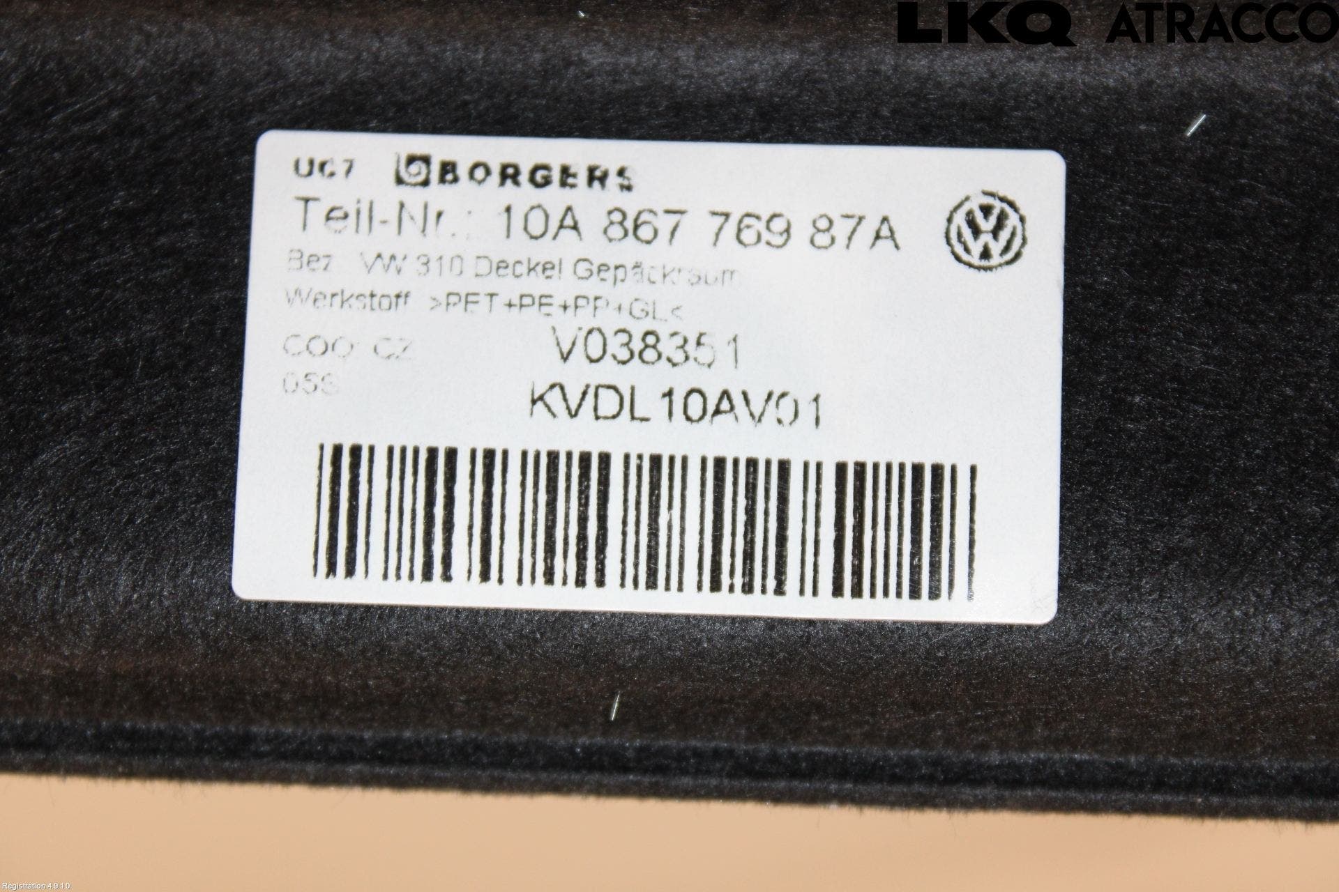 CUPRA BORN 22- Hatthylla