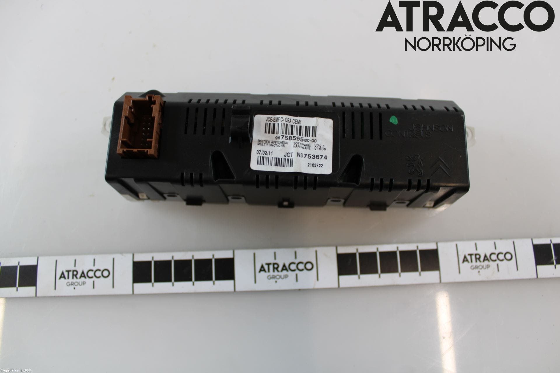 Peugeot 207 Färddator