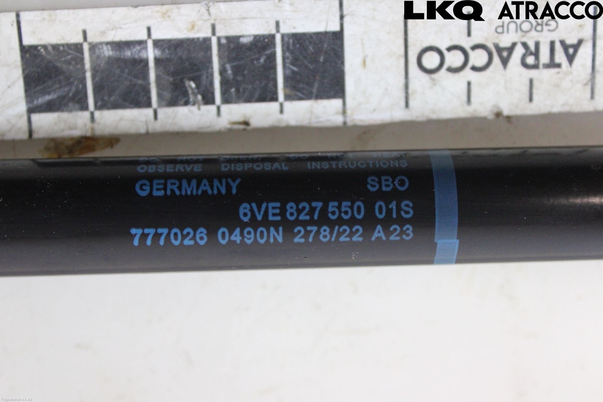 Skoda FABIA 22- Gasfjäder Baklucka