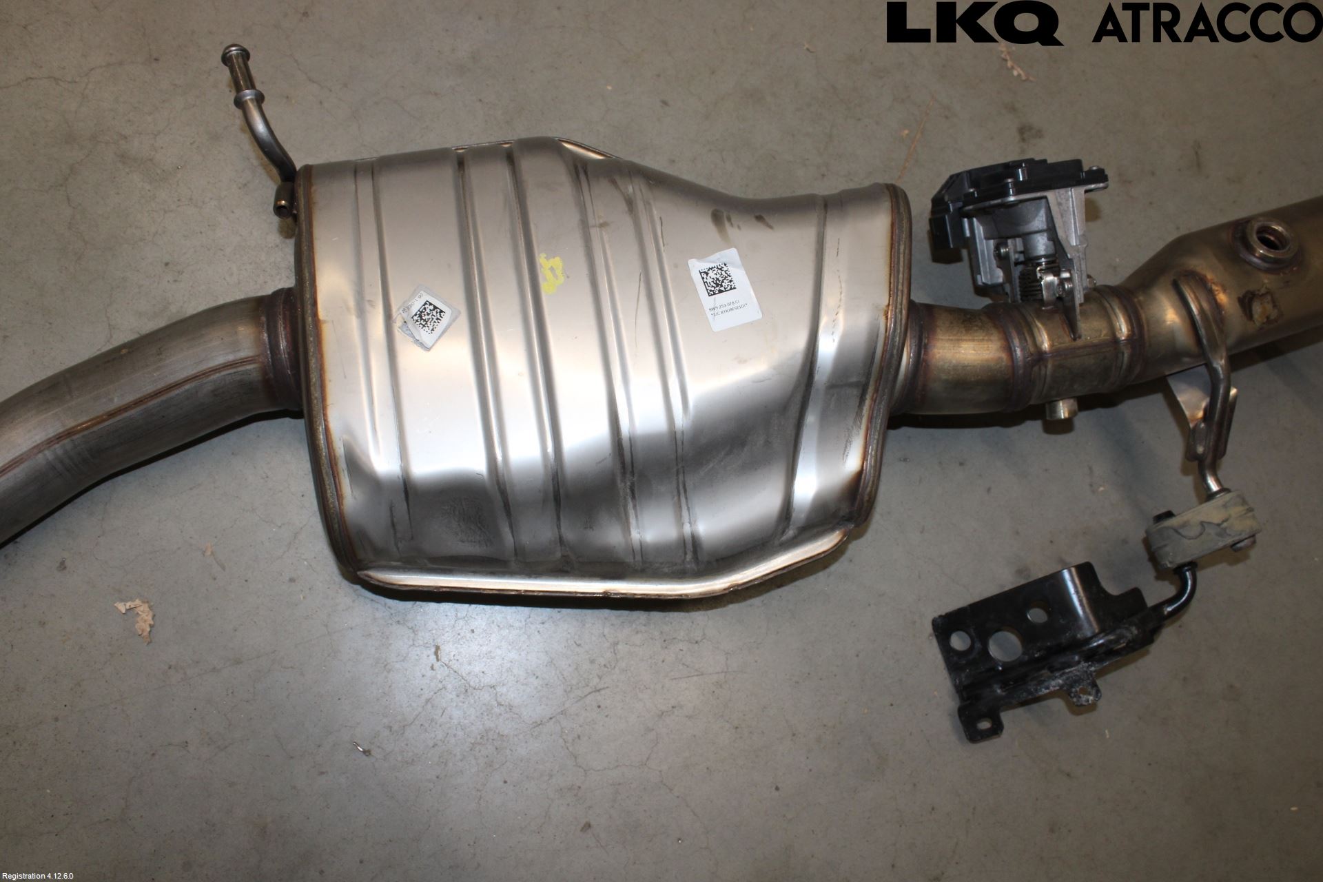 Audi A4/S4 B9 20- Avgassystem Komp Ej Kat