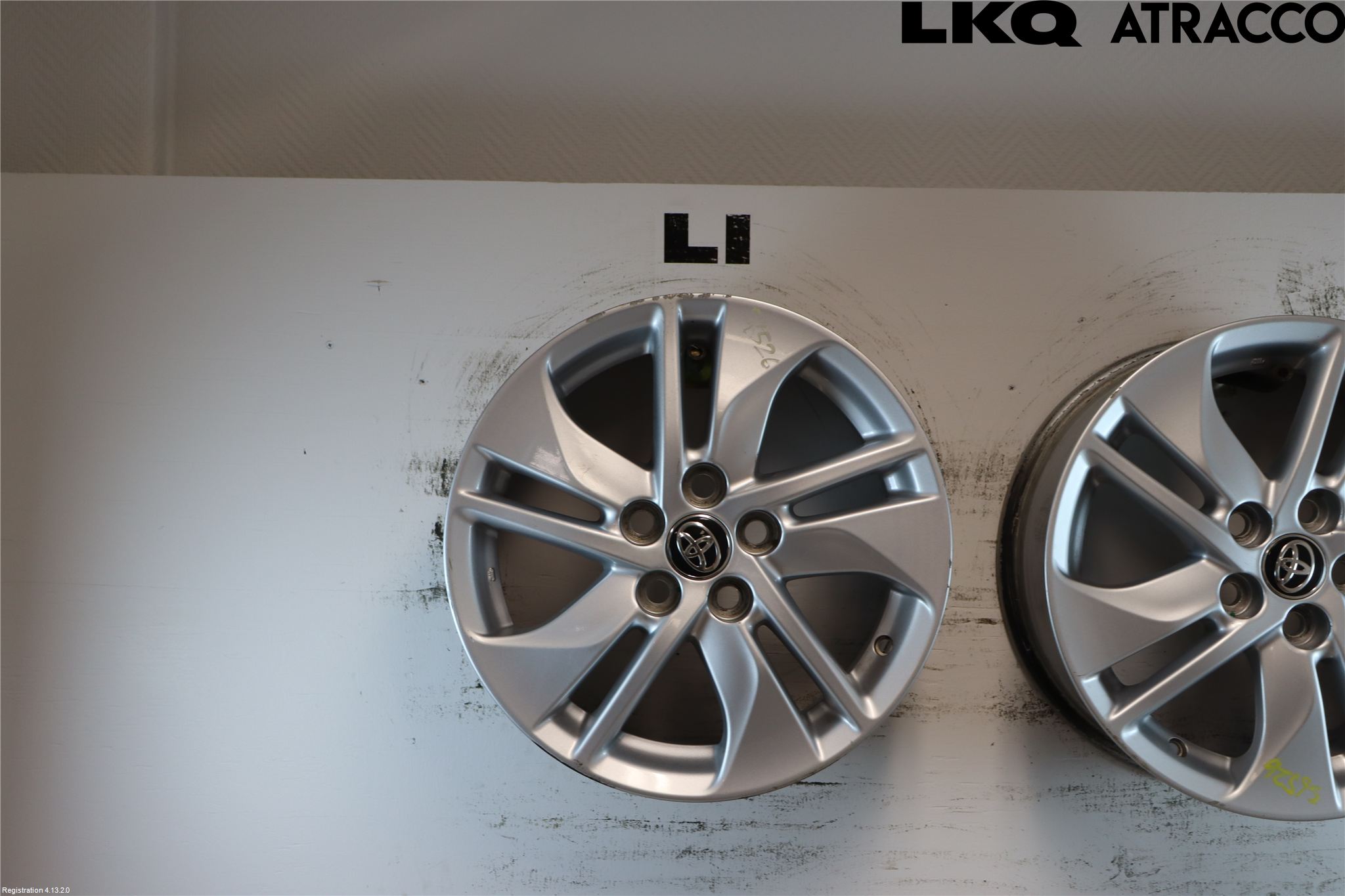 Toyota YARIS XP21 20- Fälgsats Aluminium