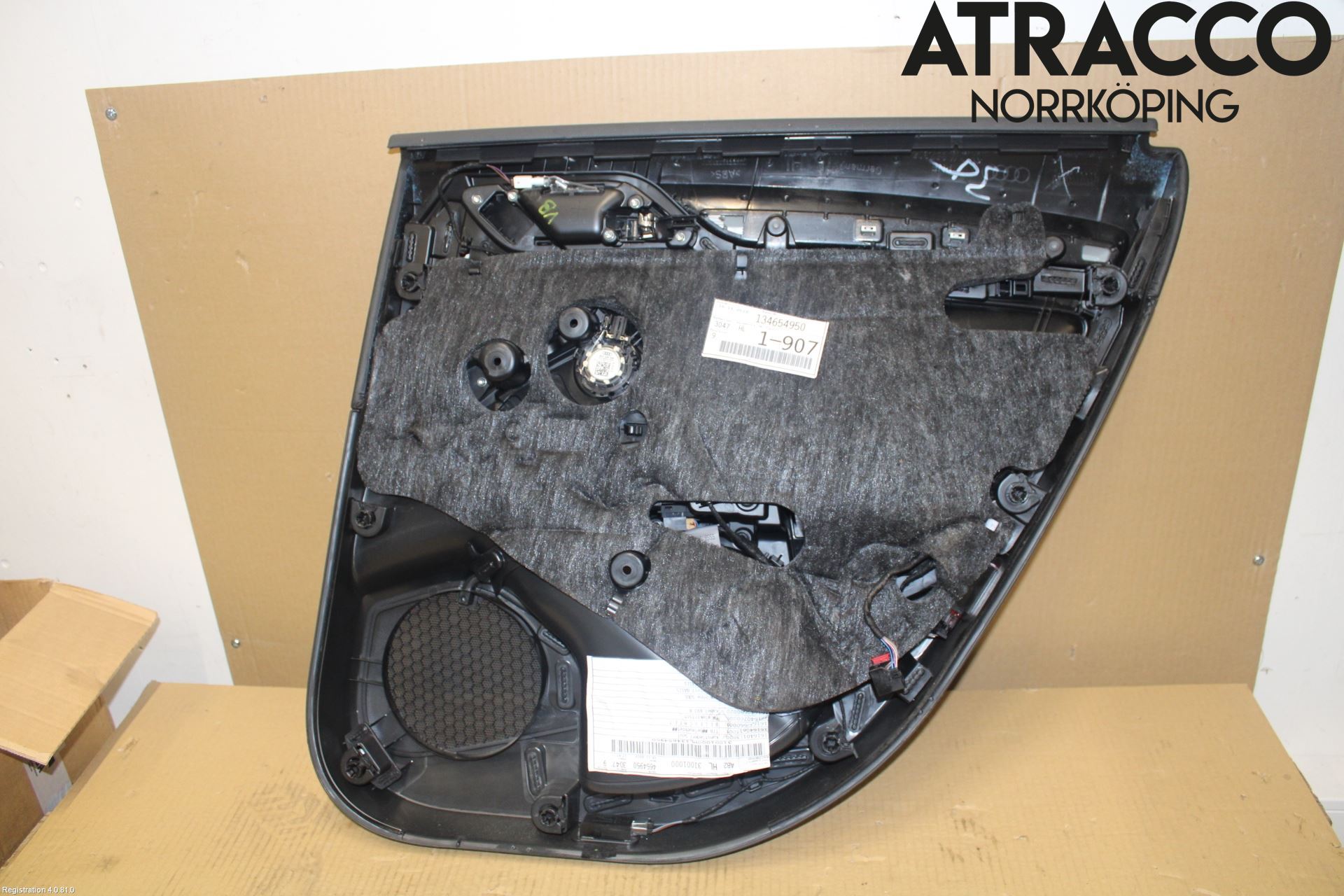 Audi A3/S3 8V 13-20 Dörrklädsel Vä