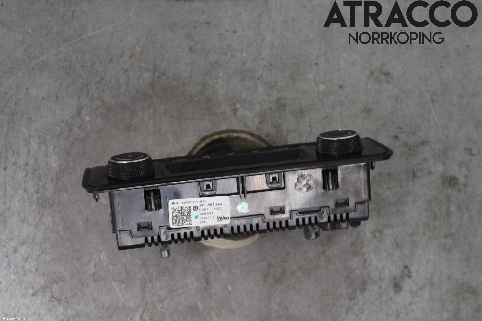 Skoda FABIA 15-21 Värmereglage