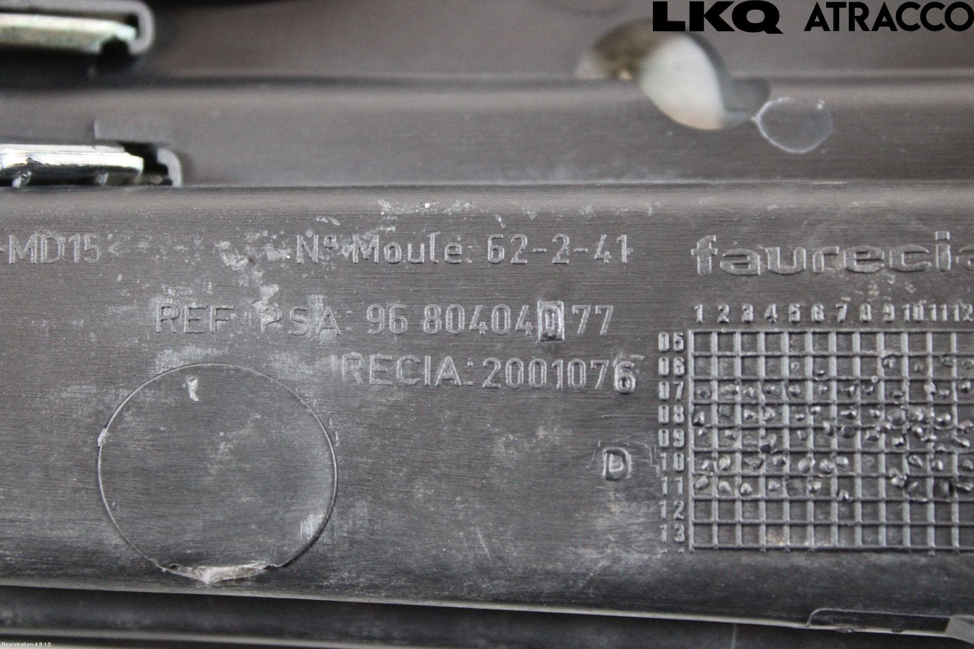 Citroen C4 PICASSO 06-13 Dimljussarg Fram