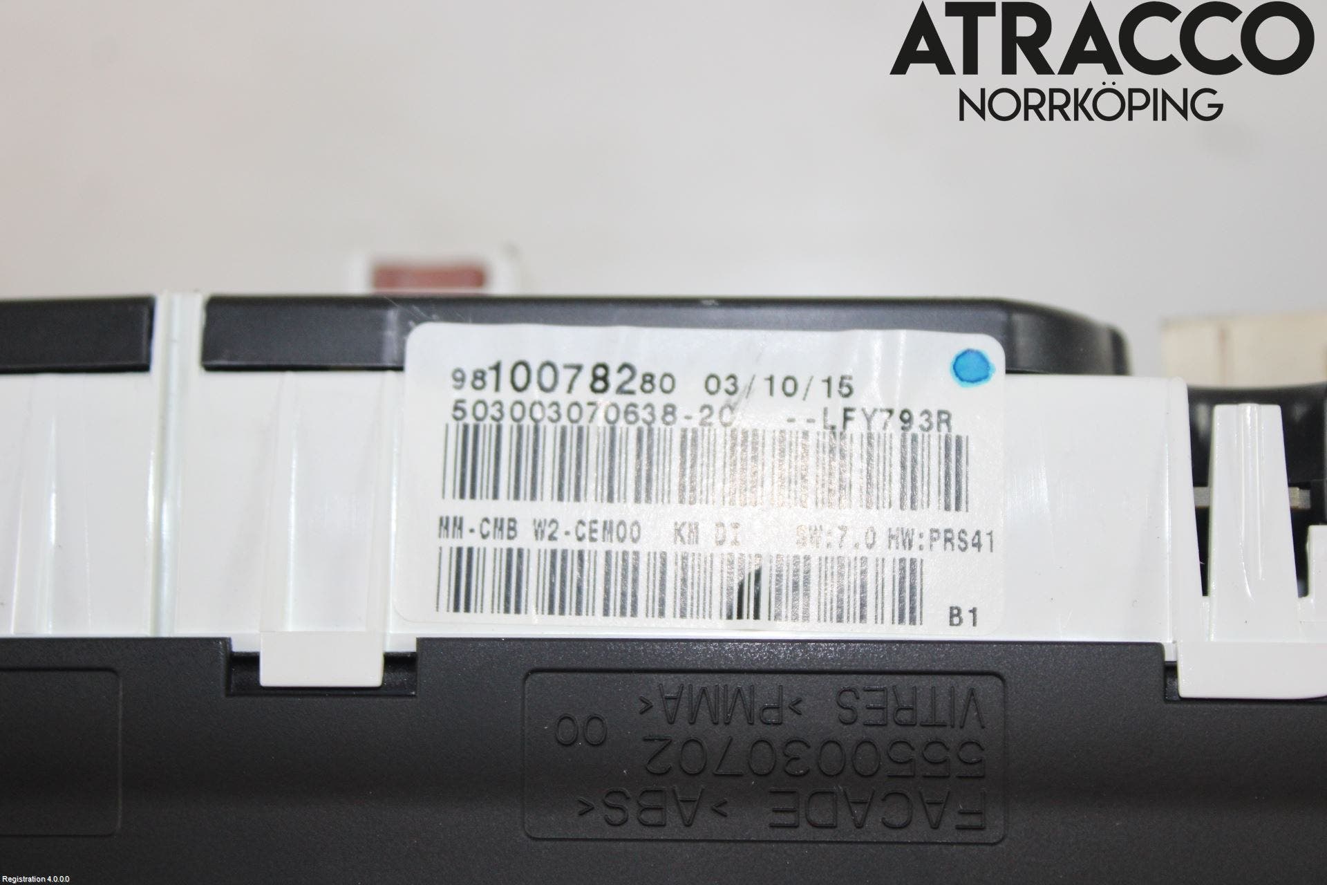 Peugeot 508 11-18 Instrument Komb