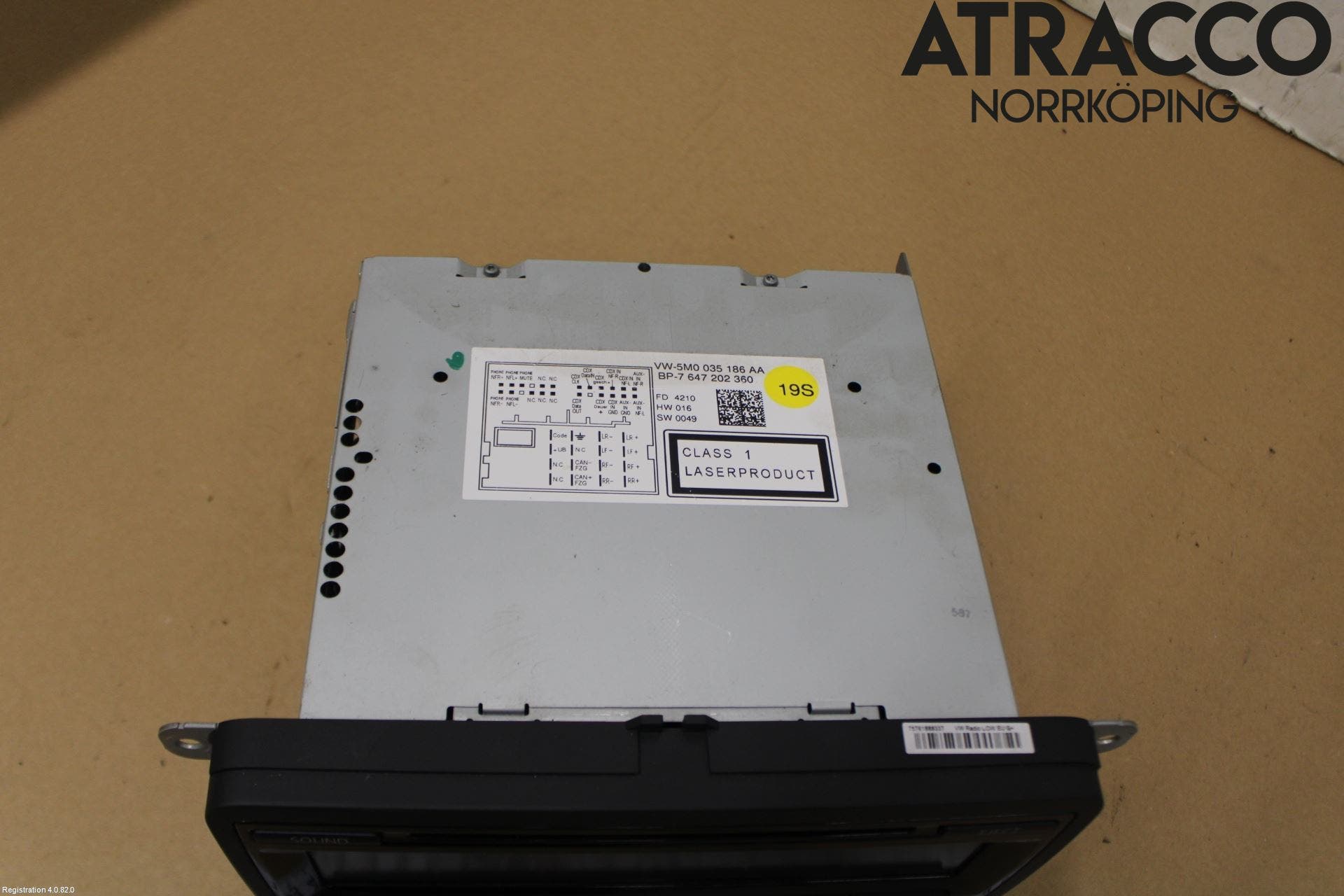 Volkswagen VW SHARAN 11- Cd Radio - Multimediapanel