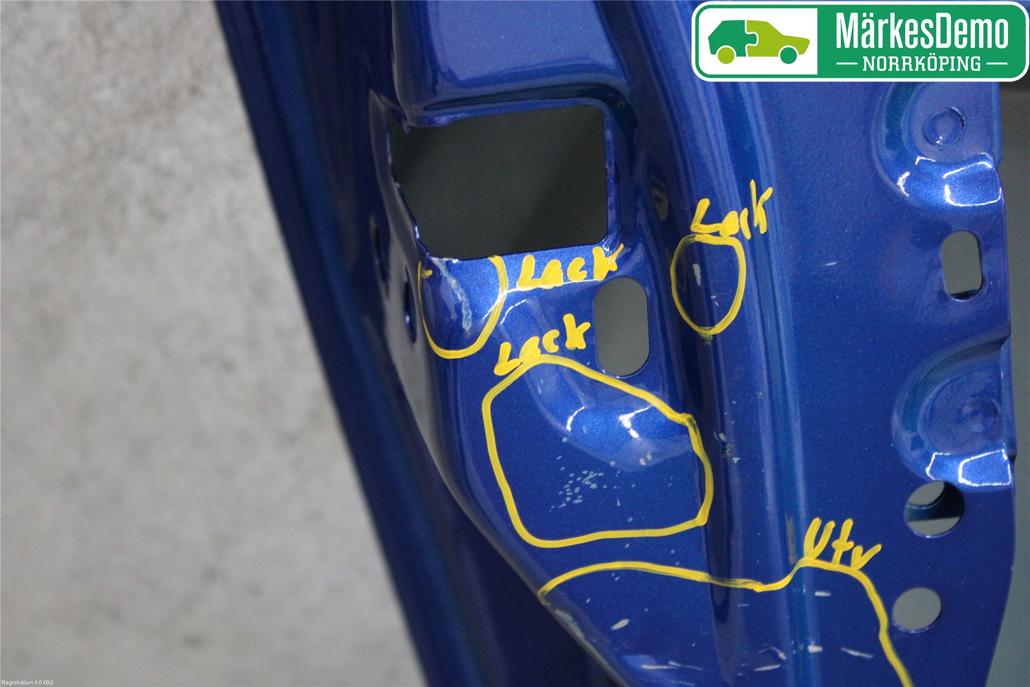 Renault MÉGANE II  06-08 Dörr Bak Vänster