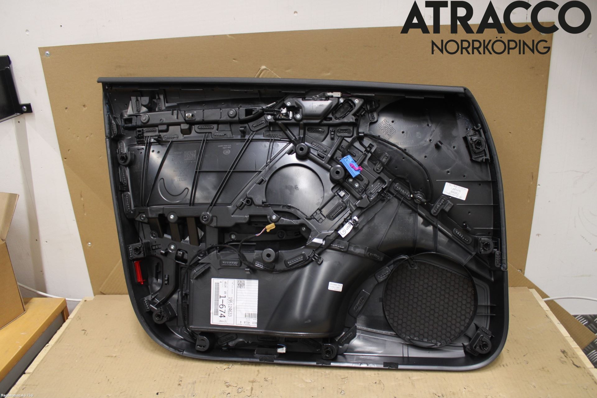 Audi A3/S3 8V 13-20 Dörrklädsel Hö