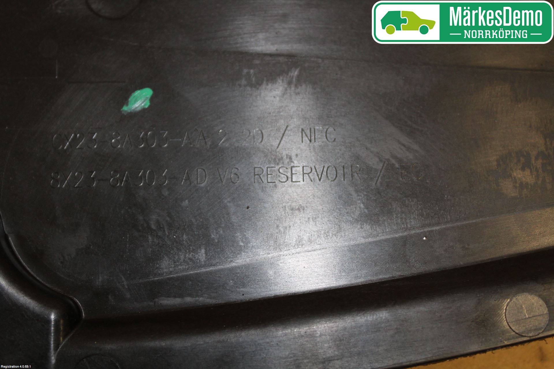 Jaguar XF 08-15 Frontplåt Övre