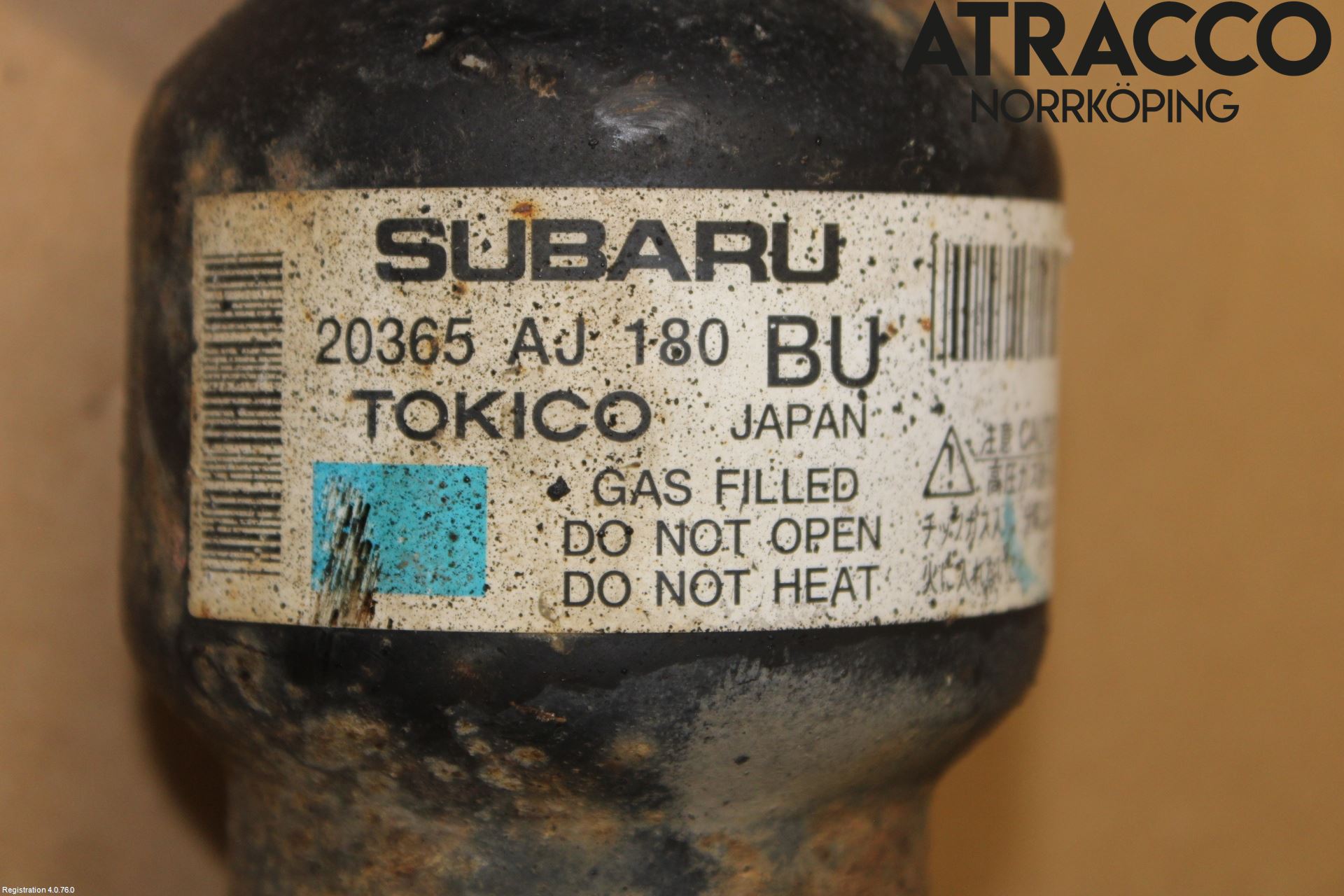 Subaru OUTBACK 10-15 Fjäderben Bak Höger