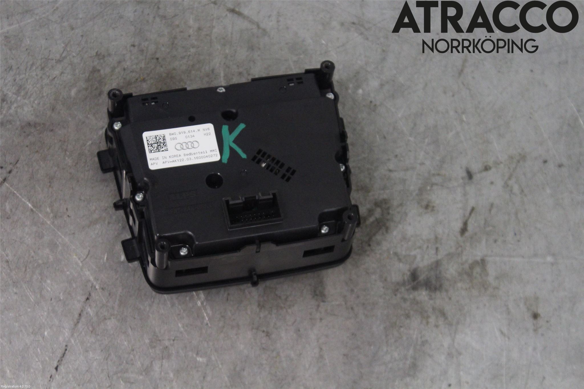 Audi A4/S4 B9 16-19 Strömställare Multifunktion