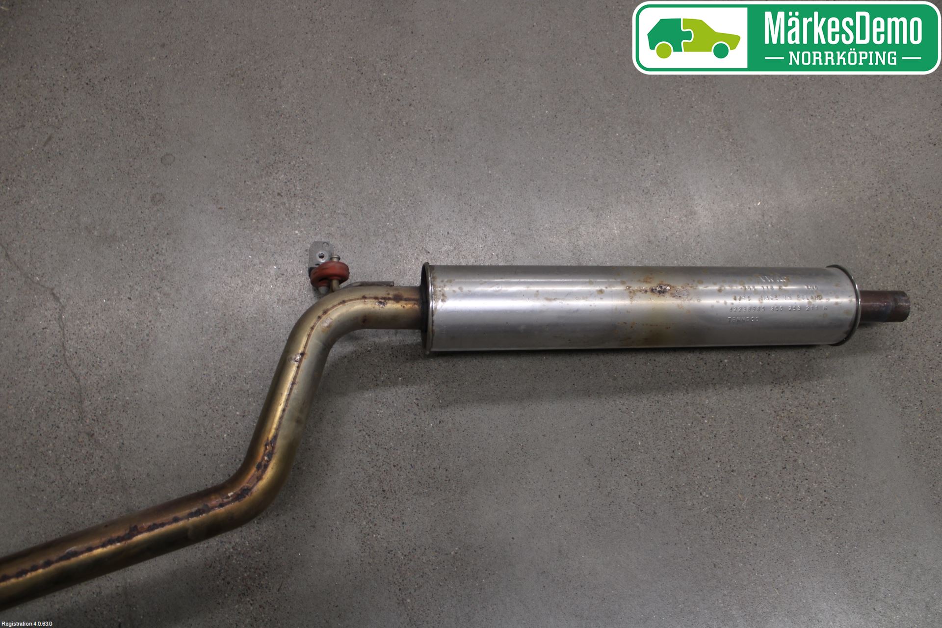 Volkswagen VW PASSAT 15-19 Avgas Halvsats