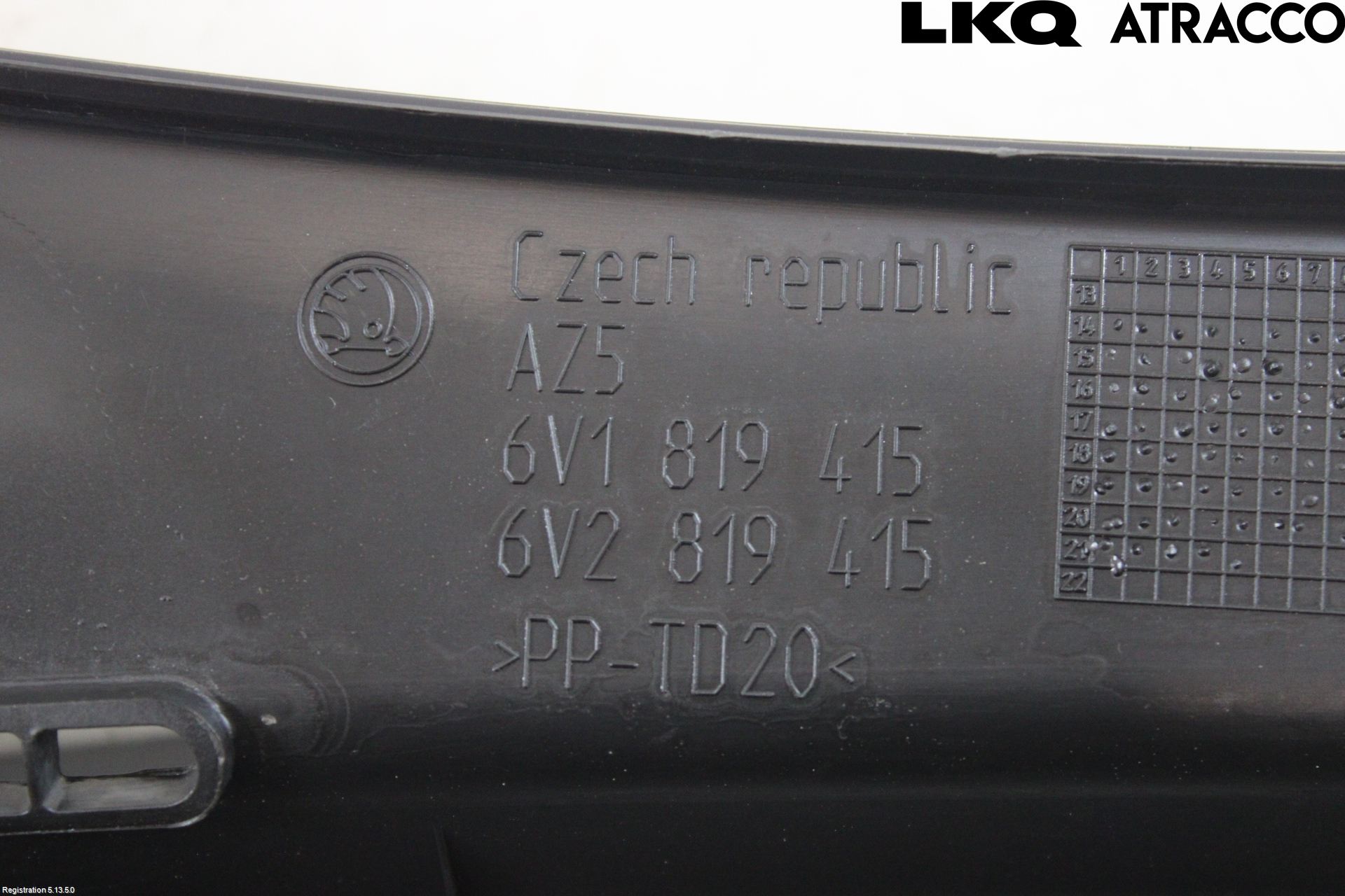 Skoda FABIA 15-21 Torpedplåt-Torpedplast