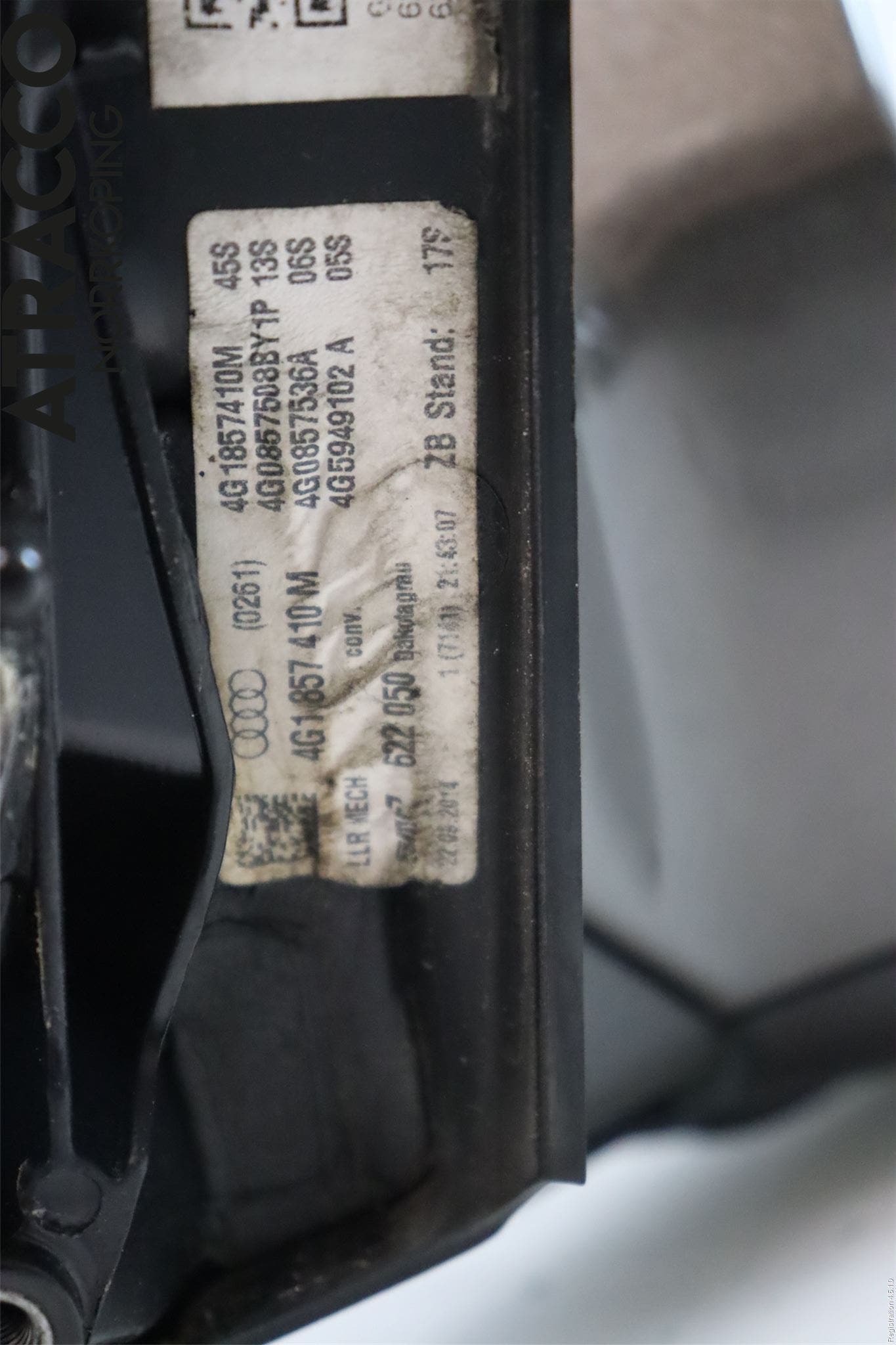 Audi A6/S6 4G 11-18 Spegel Yttre El Hö