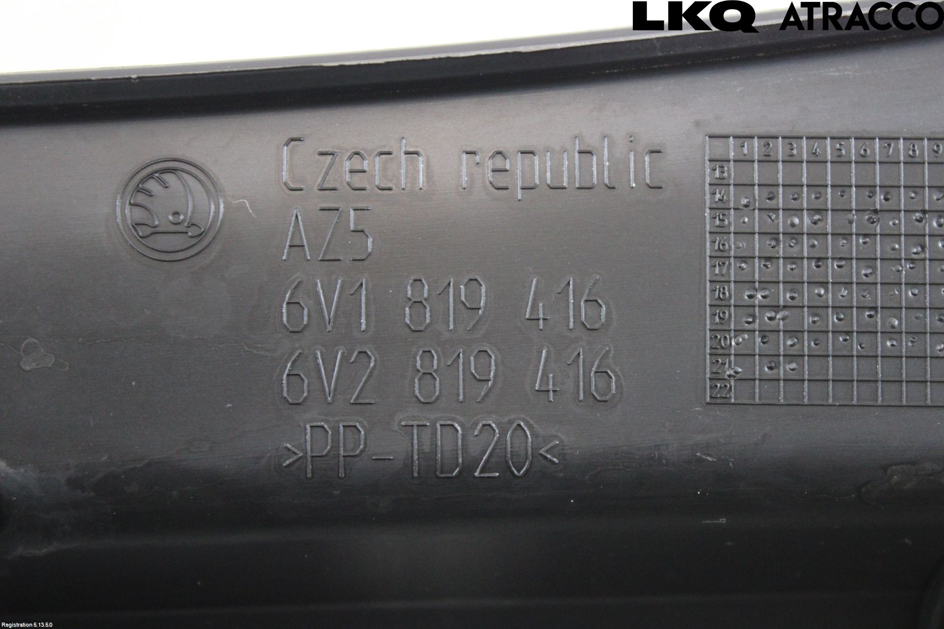 Skoda FABIA 15-21 Torpedplåt-Torpedplast