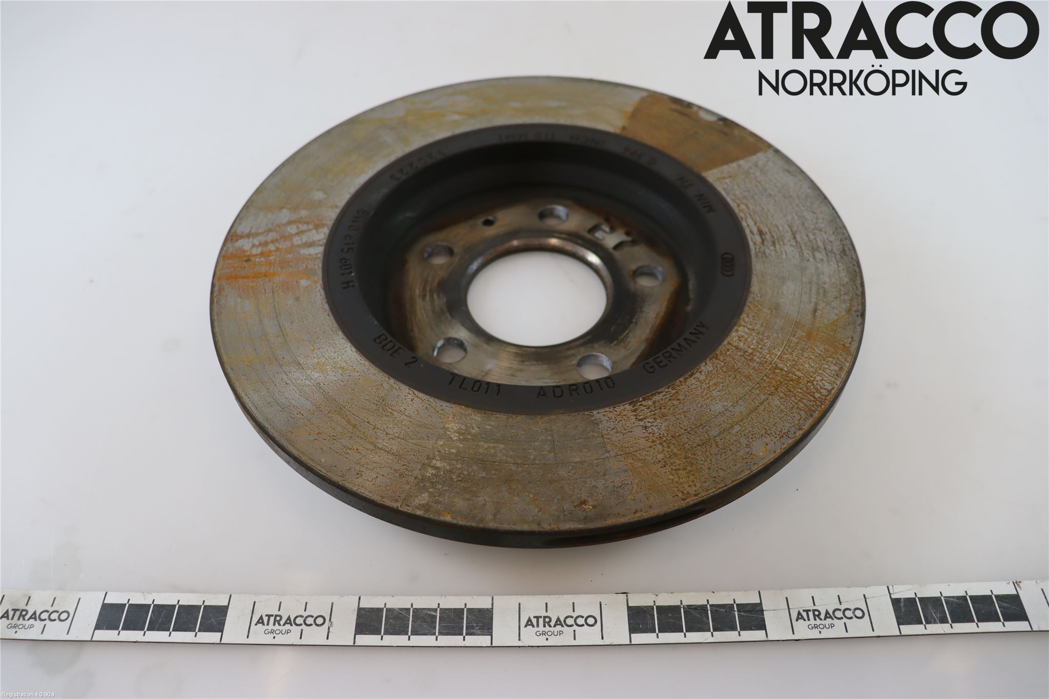 Audi A4/S4 B9 20- Bromsskiva Bak