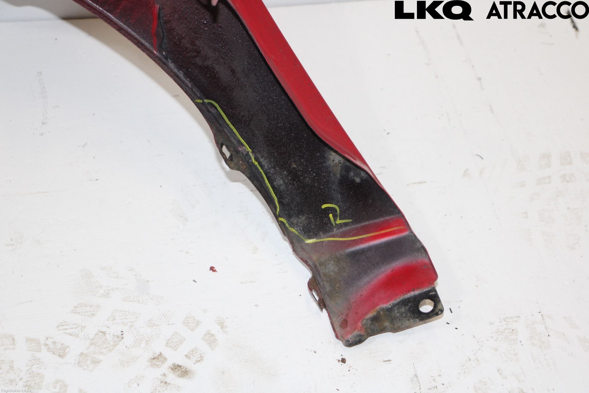 Toyota COROLLA VERSO 08-09 Skärm Fram Höger