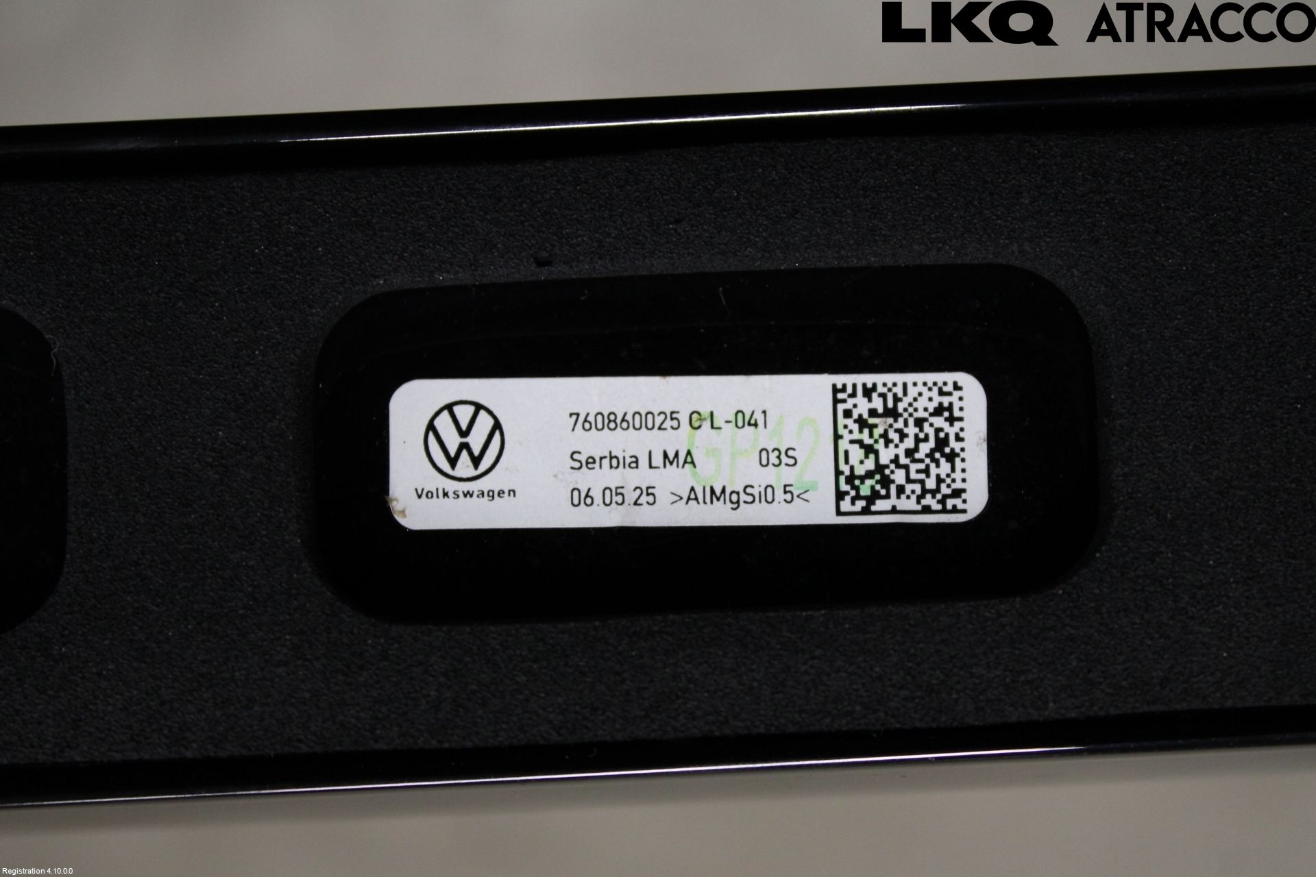 Volkswagen VW TOUAREG CR 18- Takreling-Takräcke
