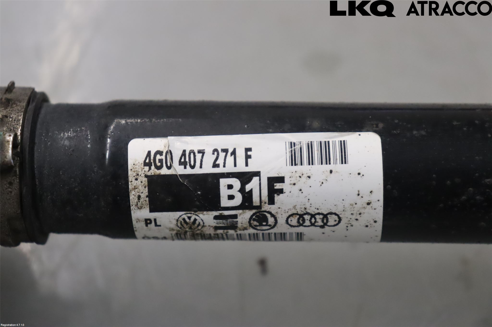 Audi Q5 09-16 Drivaxel Fram Höger