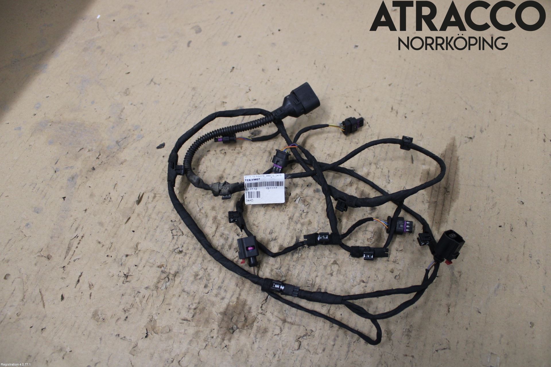 Volkswagen VW GOLF / E-GOLF VII 13-20 Parkeringshjälp Backsensor