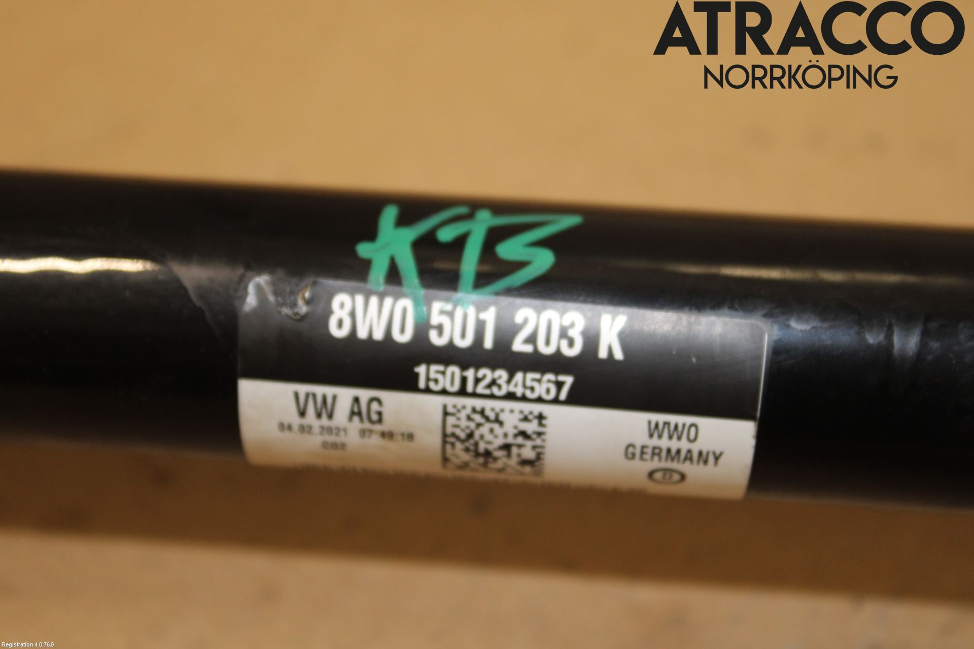 Audi A5 17- Stötdämpare Bak