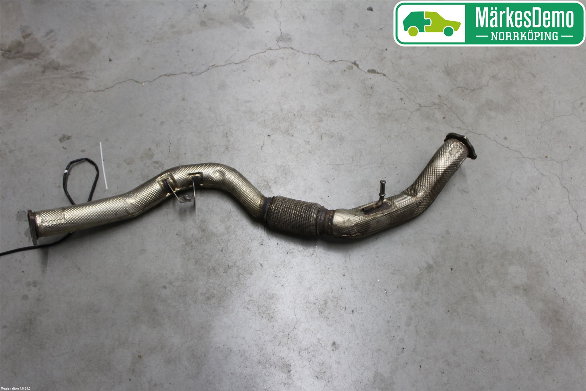 Audi A6/S6 4G 11-18 Avgas Främre Rör