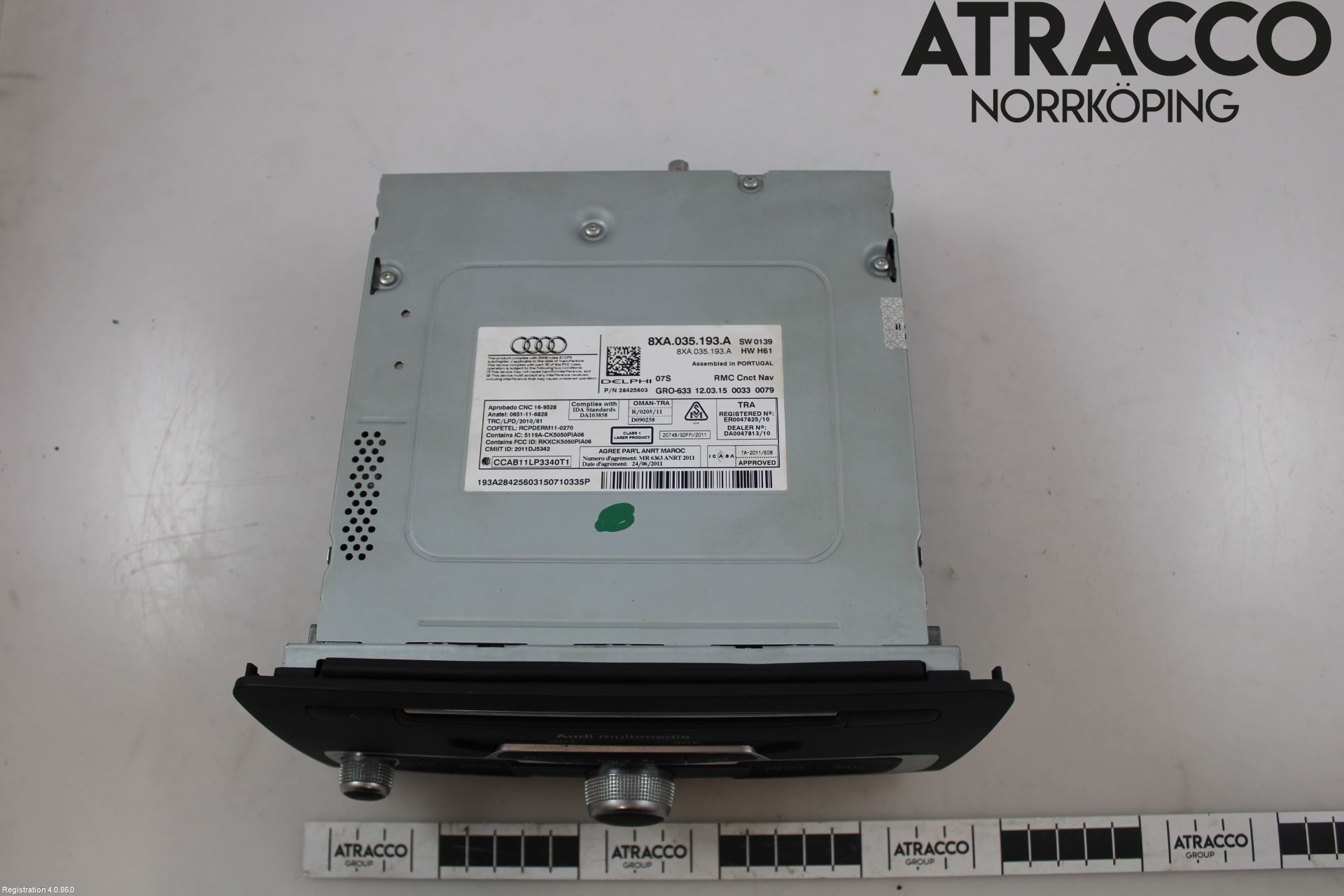 Audi A1/S1 11-18 Cd Radio - Multimediapanel