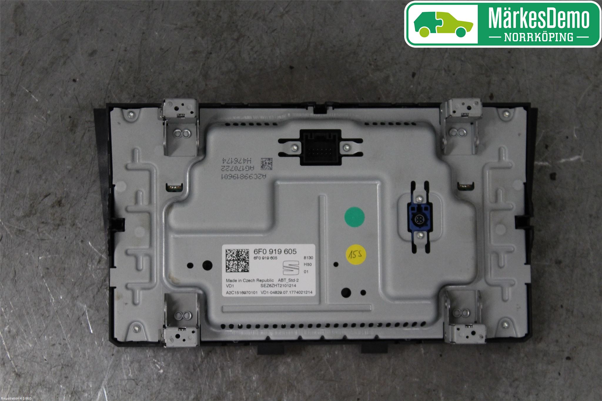 Seat IBIZA V 17-20 Multifunktionsdisplay