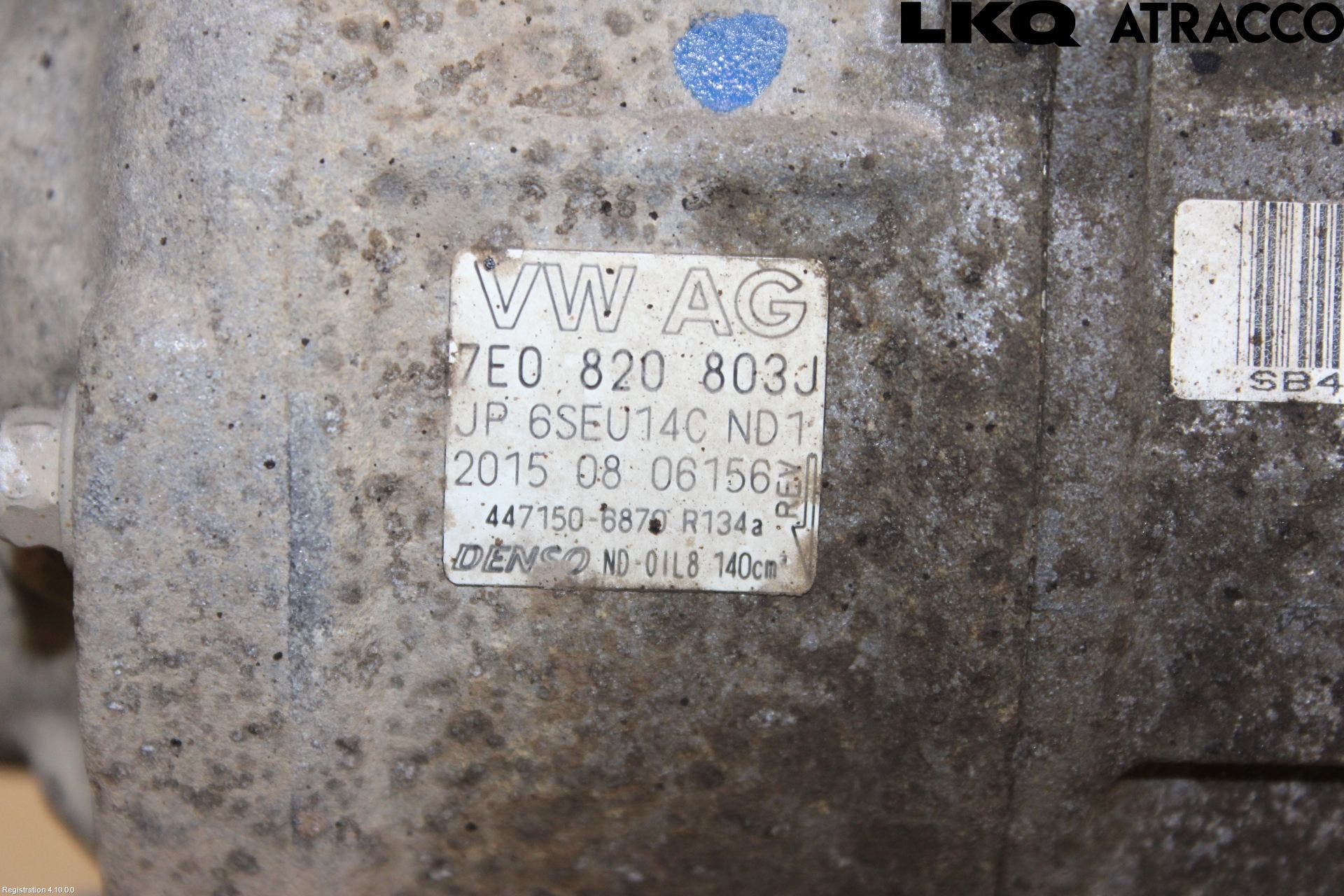 Volkswagen VW AMAROK 2H 10-22 Ac Kompressor