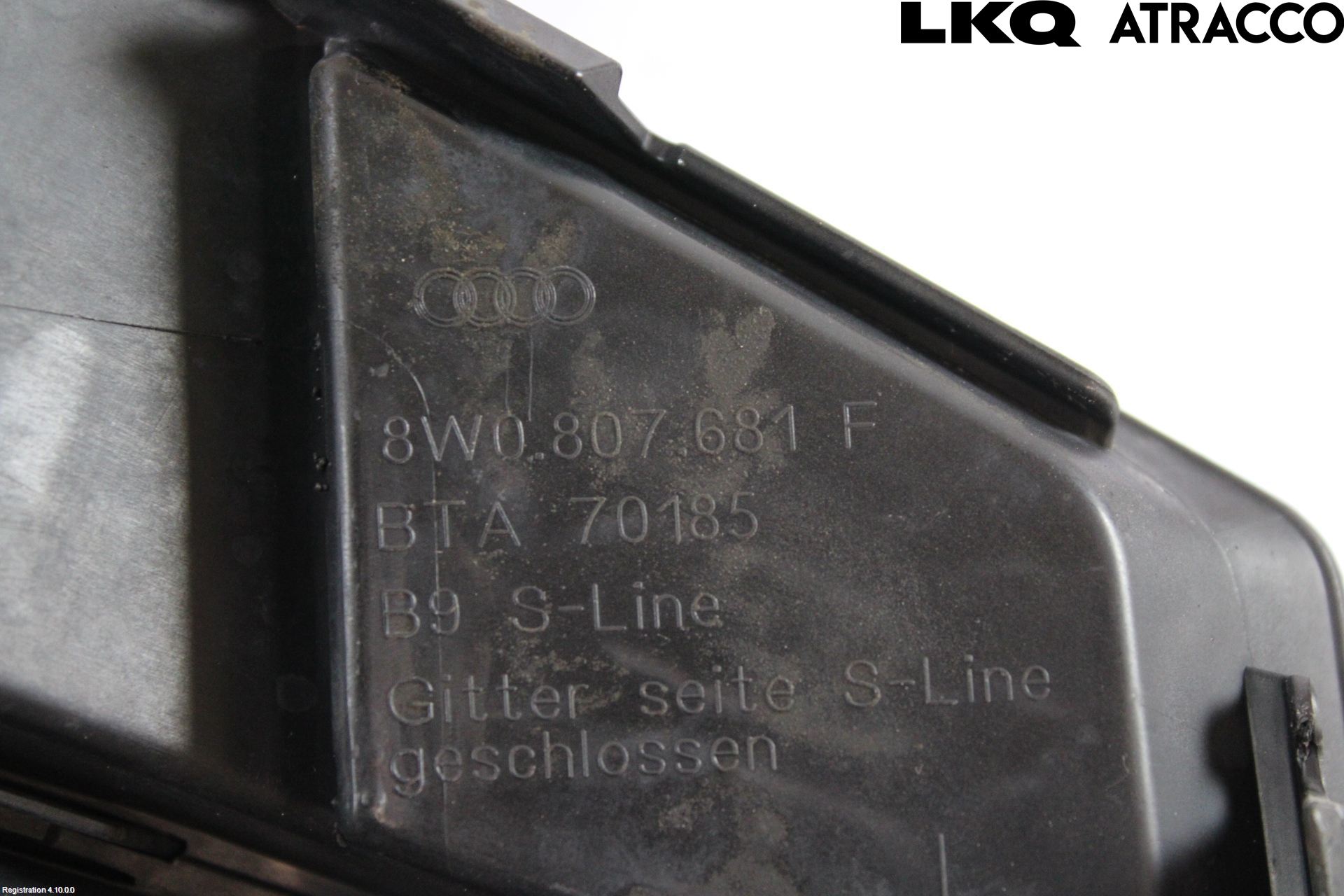 Audi A4/S4 B9 16-19 Grilldel Vänster