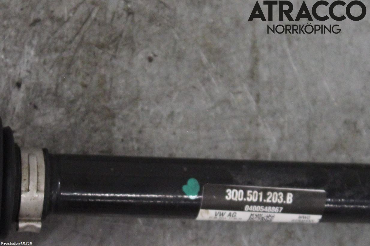 Skoda KODIAQ 17-24 Drivaxel Bak Vänster