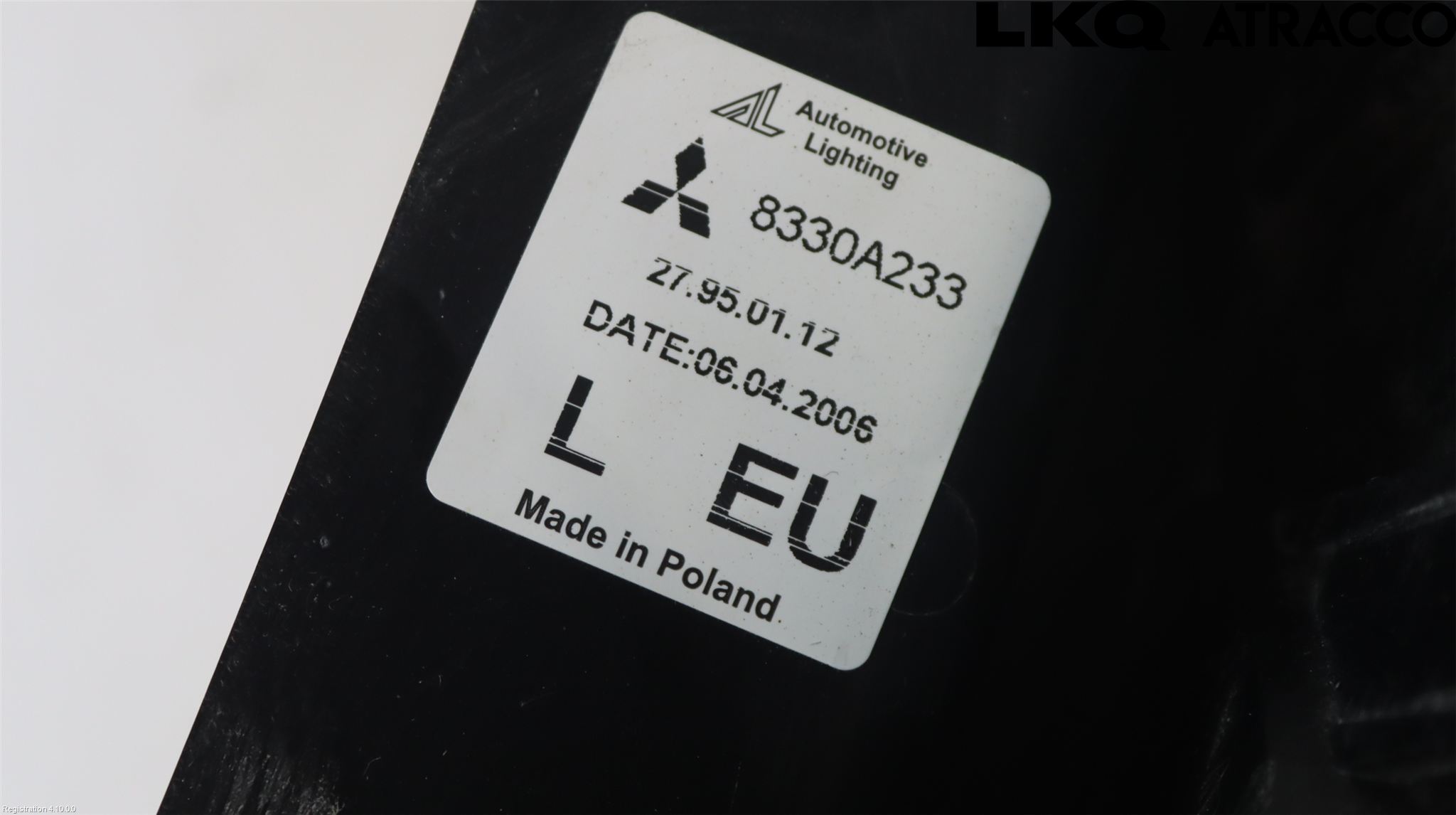 Mitsubishi COLT   04-08 Bakljus Vänster