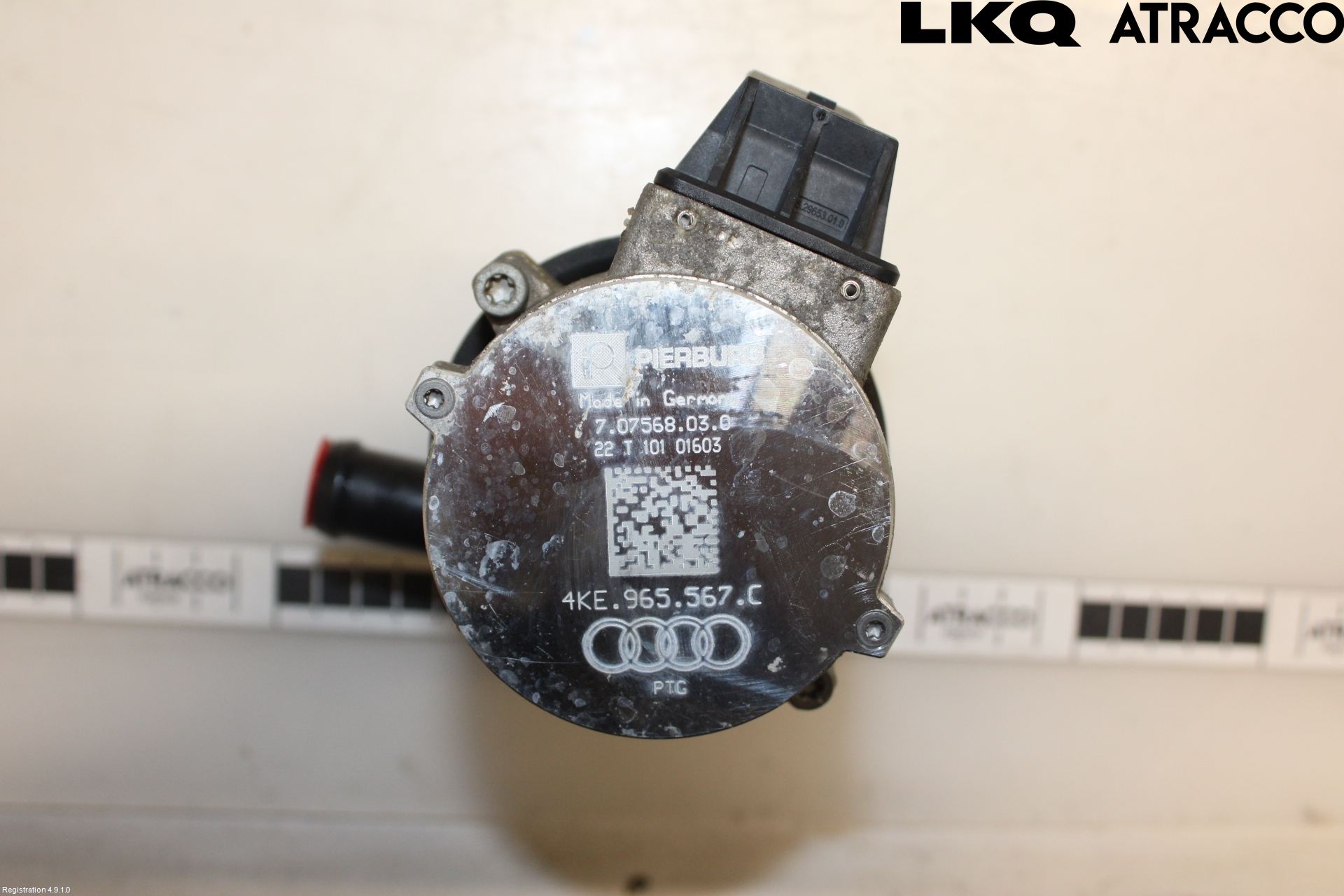 Audi E-TRON, S GE 19- Värme Cirkulationspump