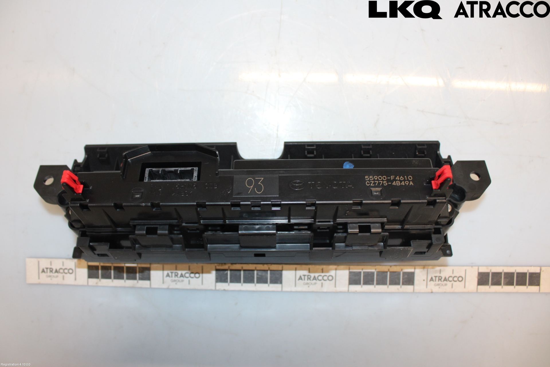 Toyota C-HR 24- Värmereglage