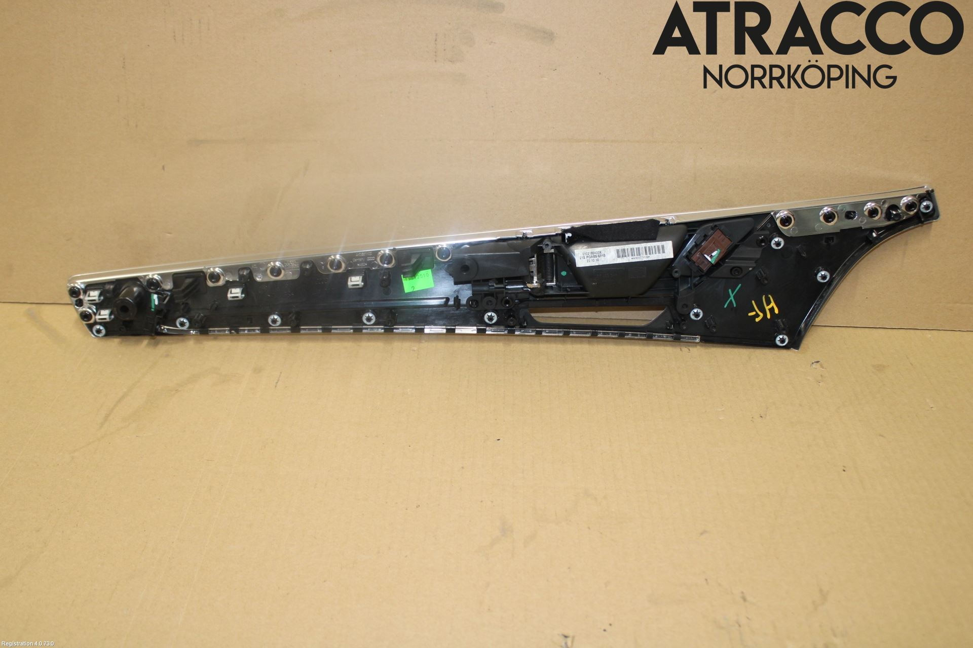 Audi A8/S8 4H 10-17 Dörrklädsel Inlägg-List Hö