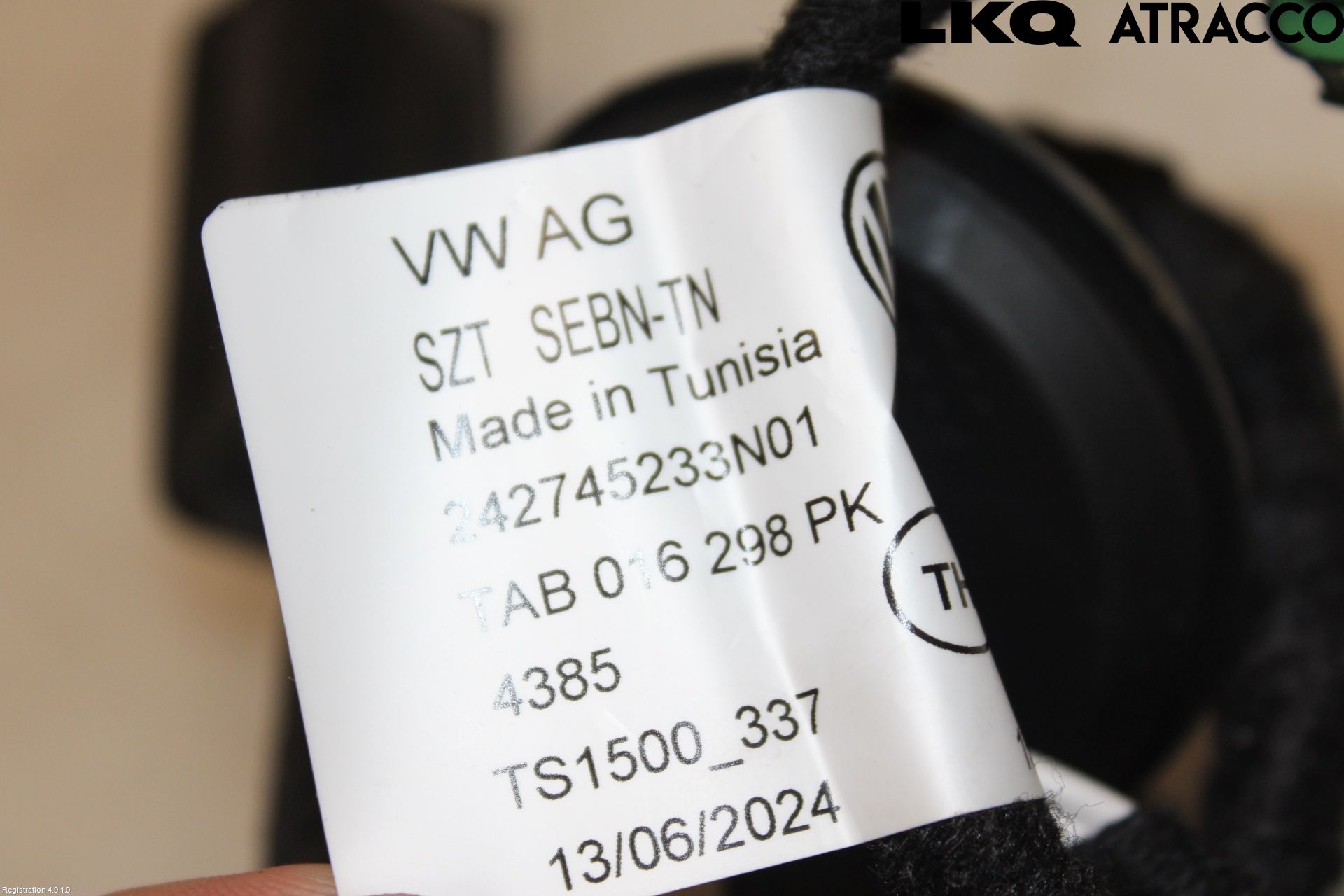 Volkswagen VW ID.7/TOURER 24- Kabelhärva