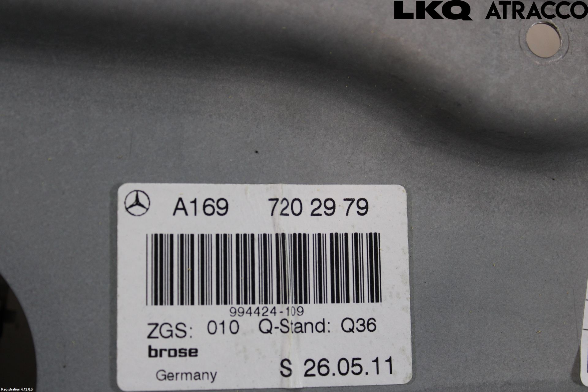 Mercedes-Benz MB B-KLASS (W245) 05-12 Fönsterhiss El Kompl