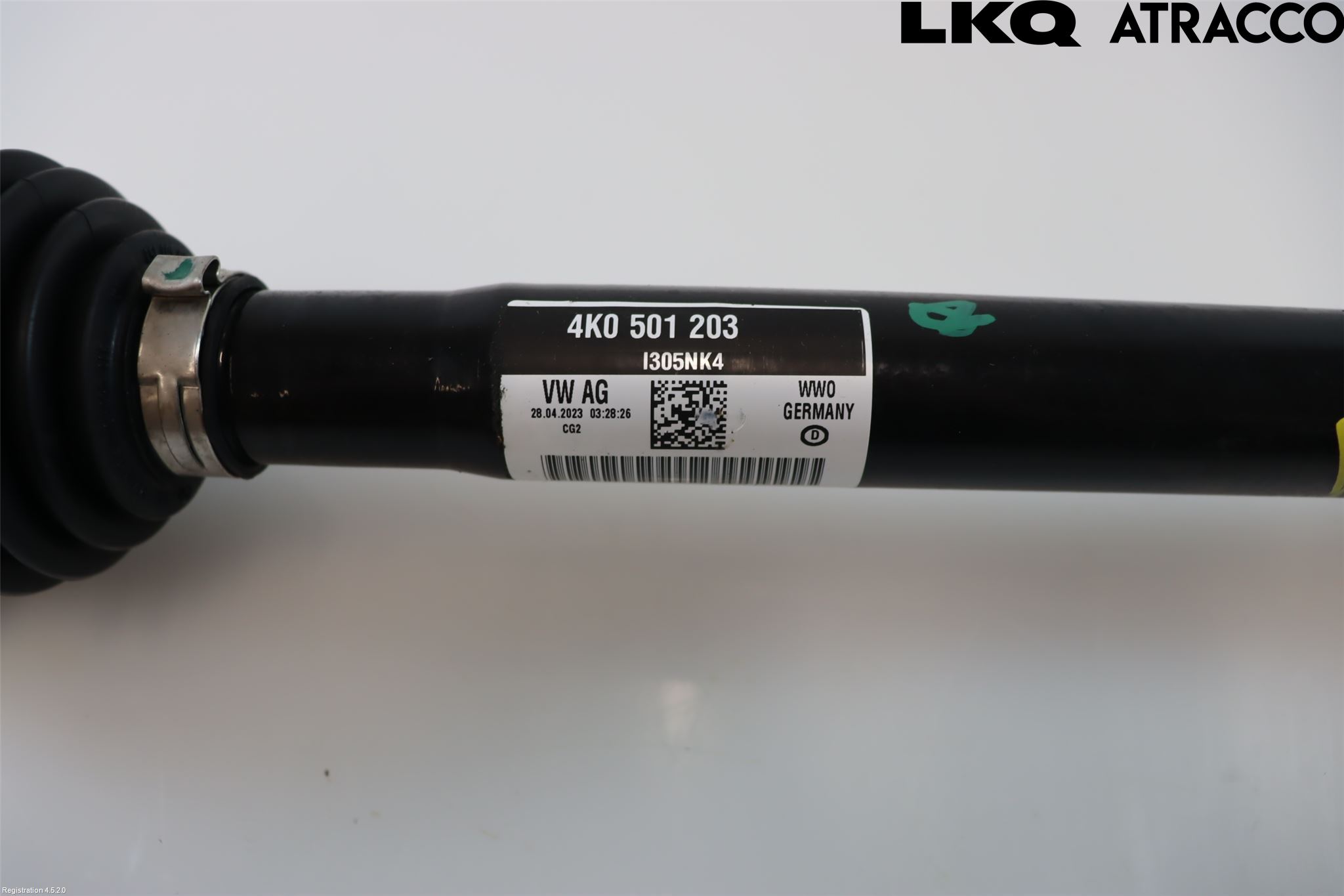 Audi A6 F2/C8 19- Drivaxel Bak Vänster