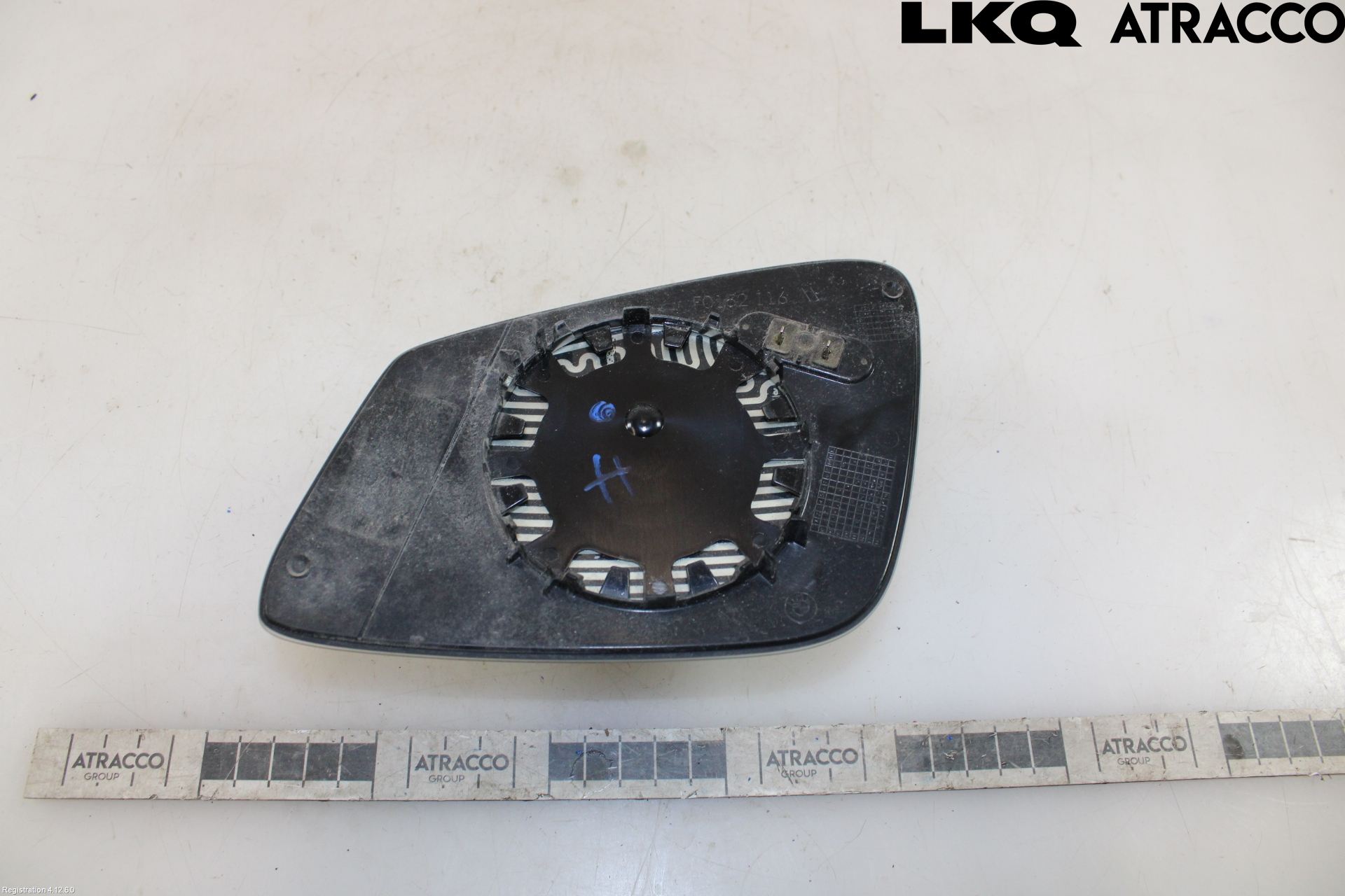 BMW 5 F10/F11/F18 09-17 Spegelglas Hö