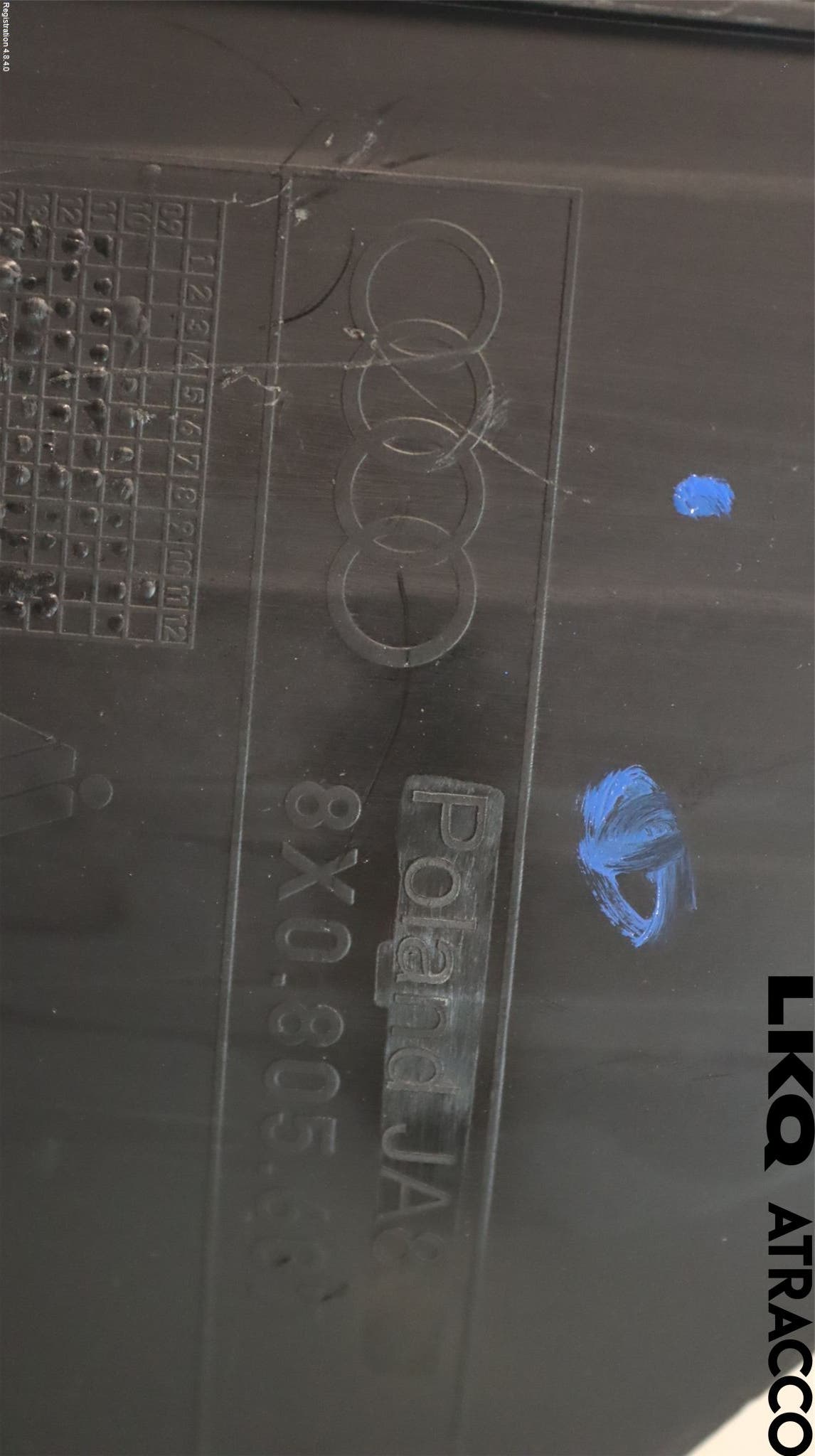 Audi A1/S1 11-18 Strålkast Fästsarg