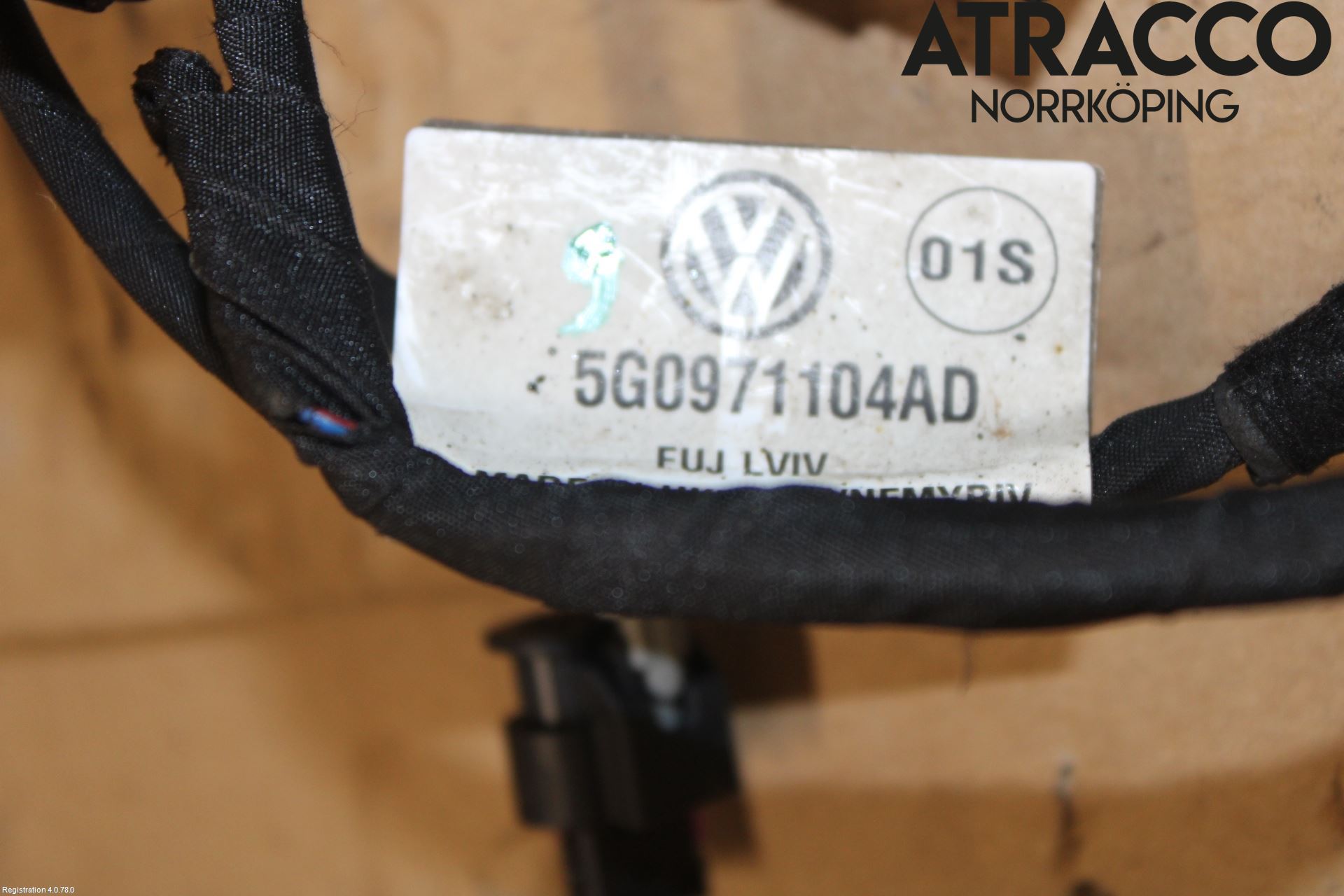 Volkswagen VW GOLF / E-GOLF VII 13-20 Parkeringshjälp Backsensor