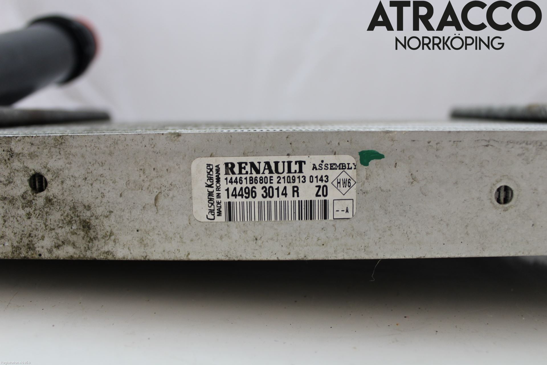 Renault CLIO IV 12-16 Laddluft-Intercooler Kyl